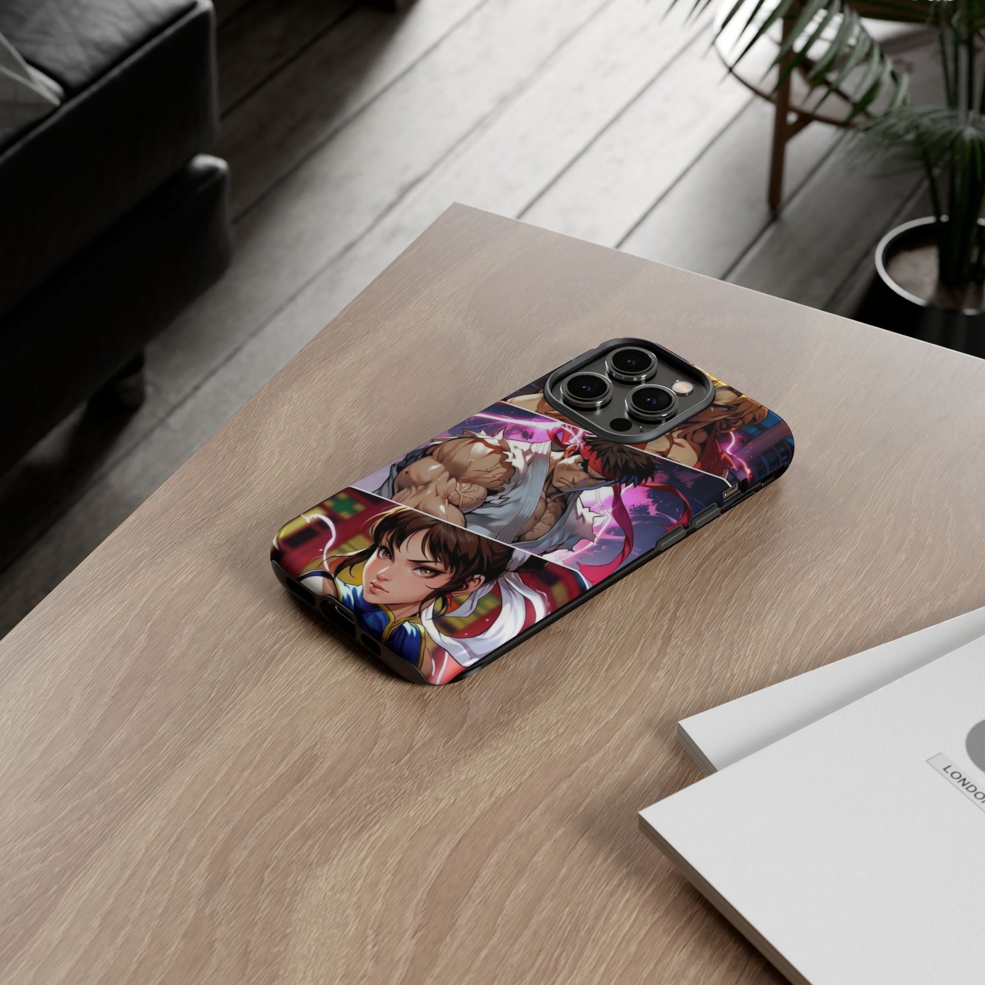 Street Fighter Gamer Theme Tough Cases for iPhones, Samsung, and Pixel