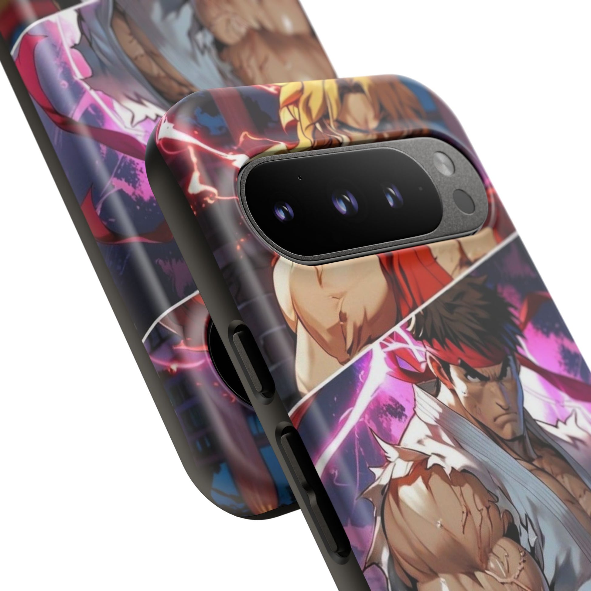 Street Fighter Gamer Theme Tough Cases for iPhones, Samsung, and Pixel