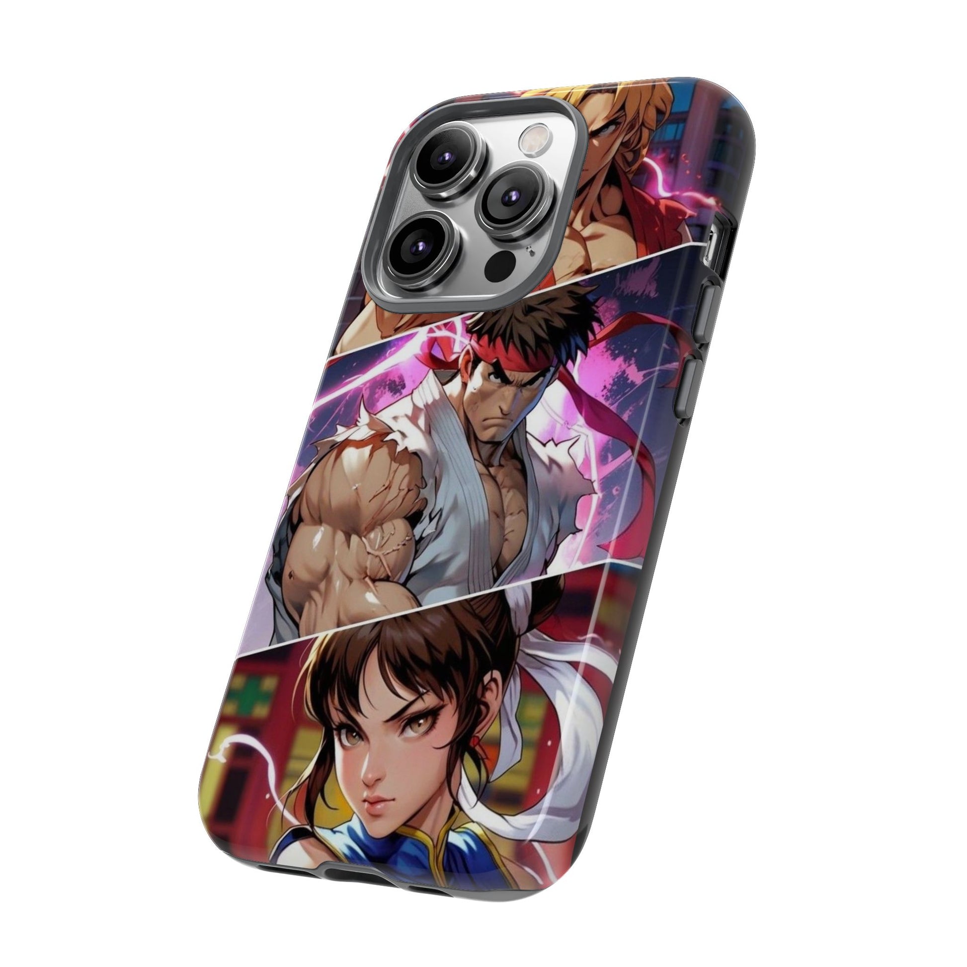 Street Fighter Gamer Theme Tough Cases for iPhones, Samsung, and Pixel