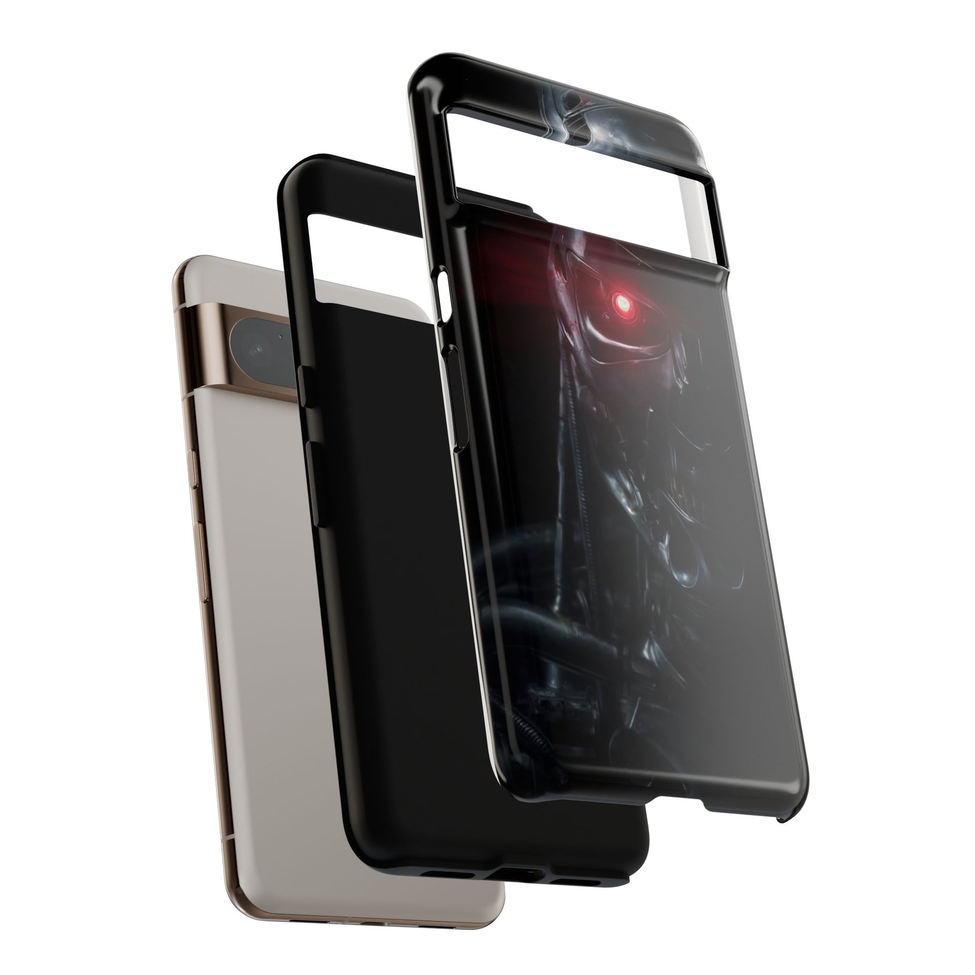 T-1000 Terminator Tough Cases for iPhones, Samsung, and Pixel