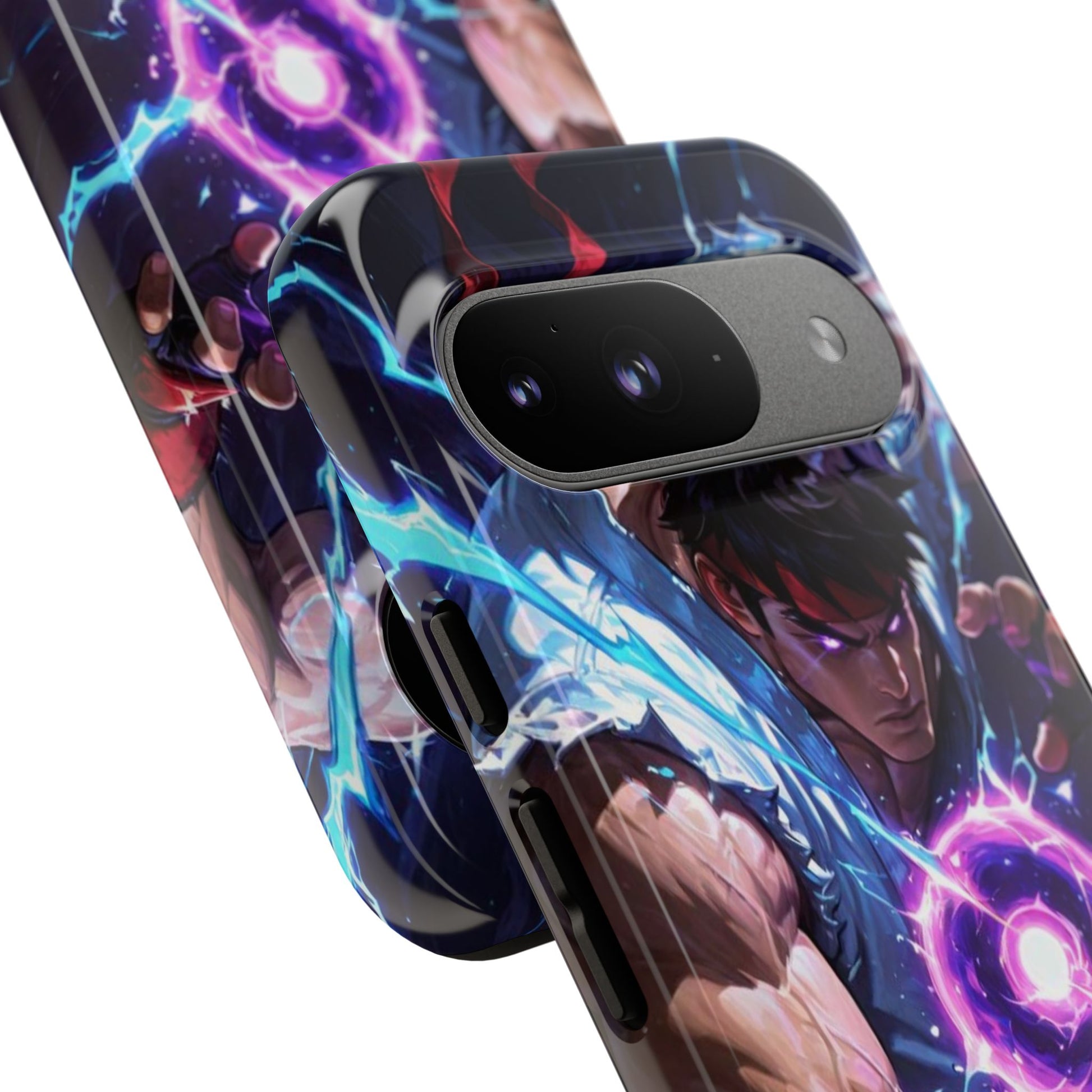 Street Fighter Ryu Gamer Art Tough Cases for iPhones, Samsung, and Pixel