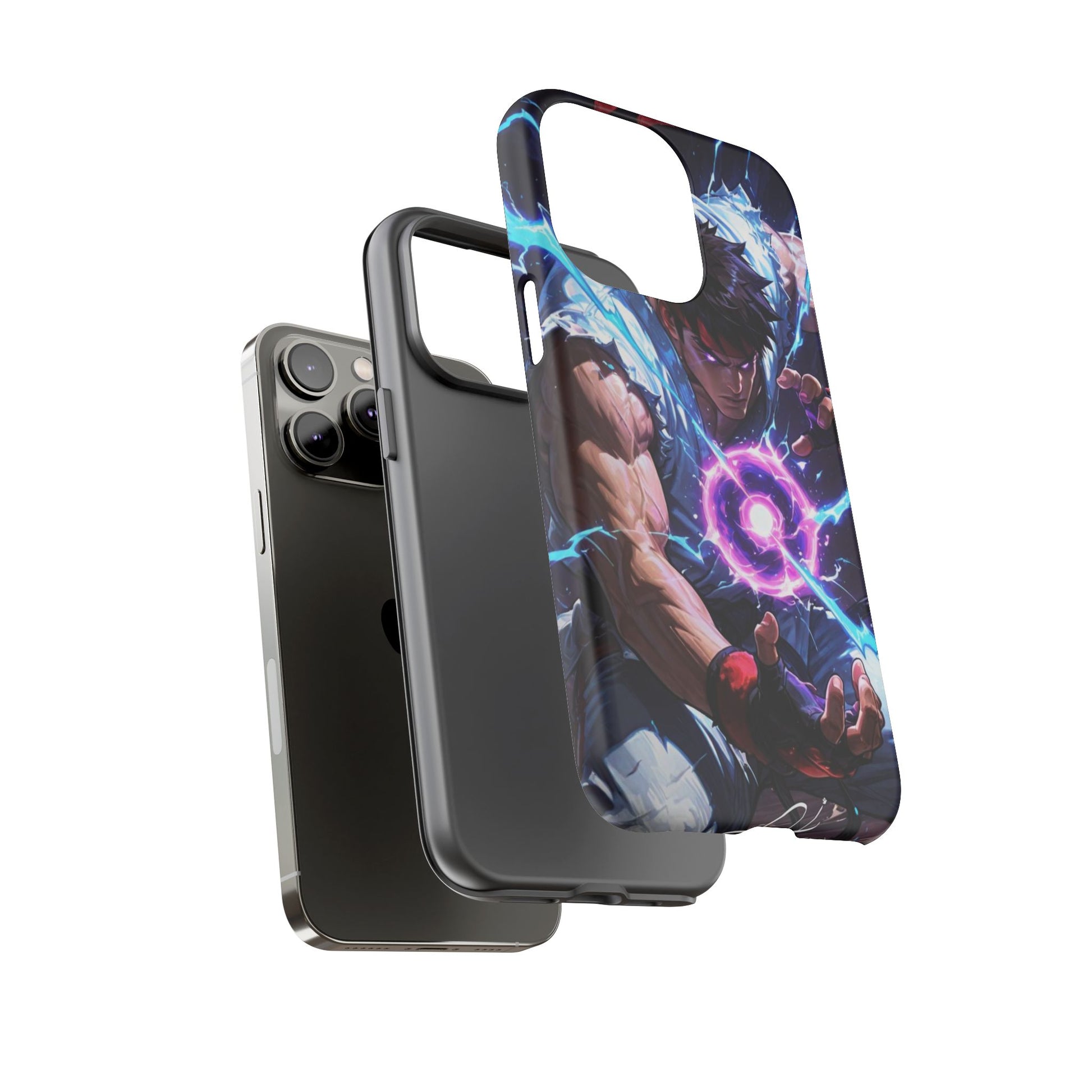 Street Fighter Ryu Gamer Art Tough Cases for iPhones, Samsung, and Pixel