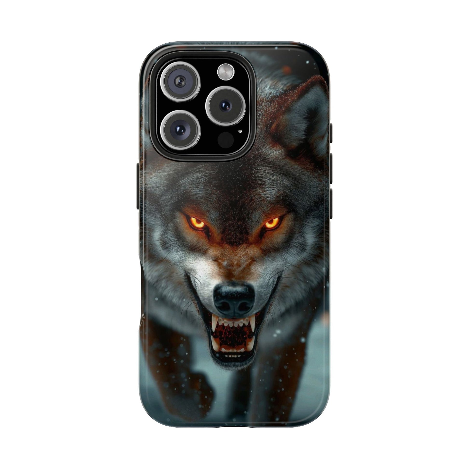 Alpha Male Wolf Themed Tough Phone Cases for Iphones & Samsung Phones