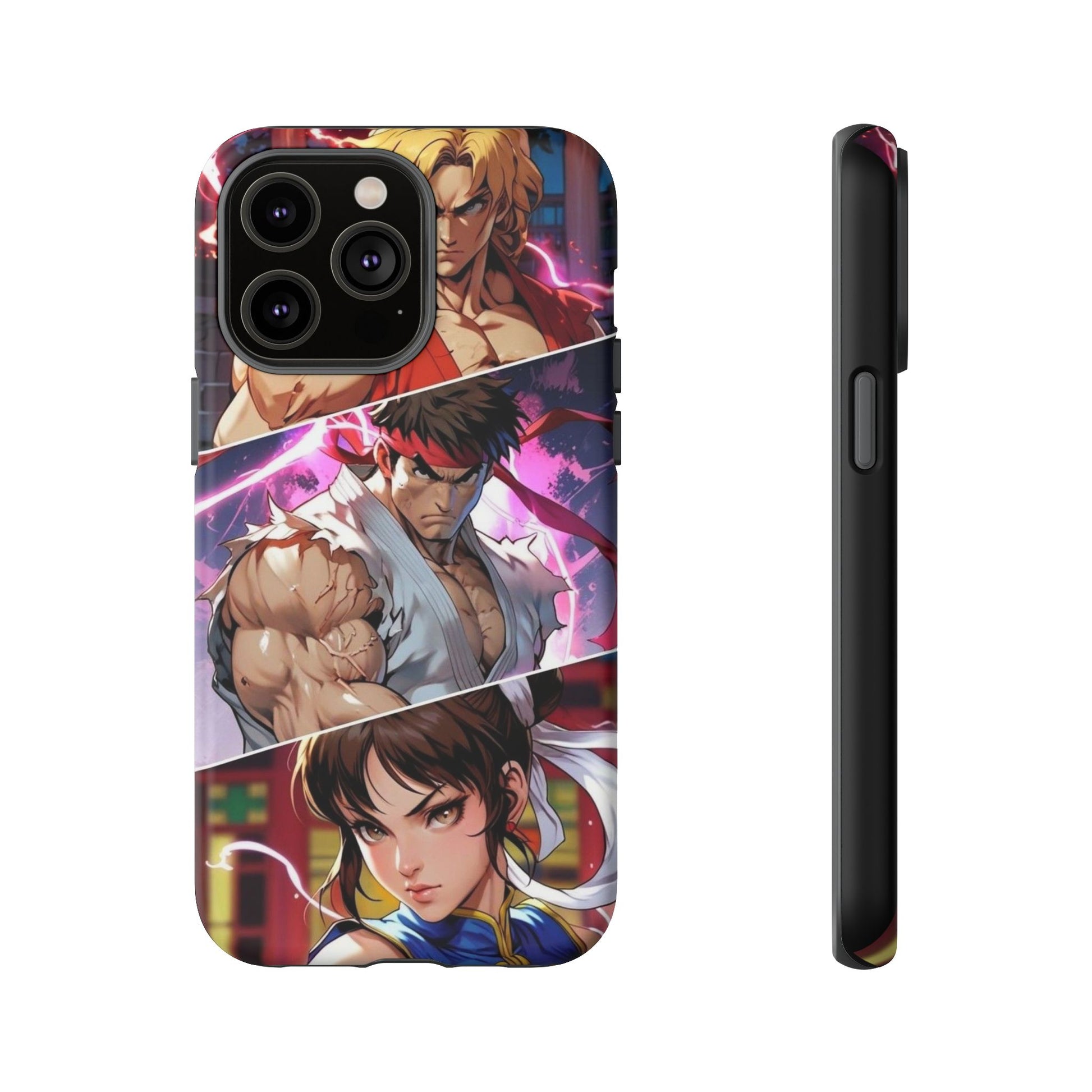 Street Fighter Gamer Theme Tough Cases for iPhones, Samsung, and Pixel