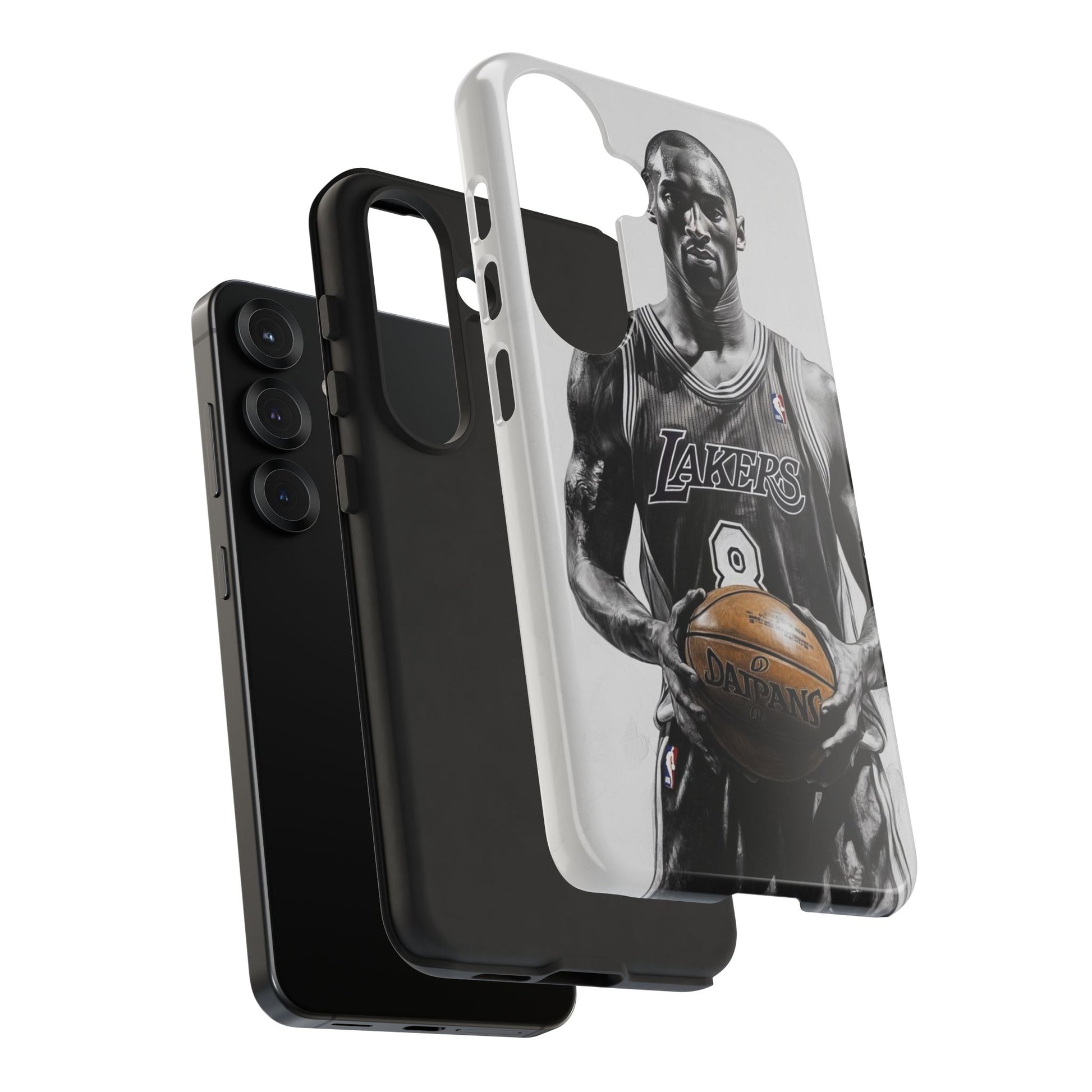 Kobe Basketball Art Tough Cases for iPhones, Samsung, and Pixel