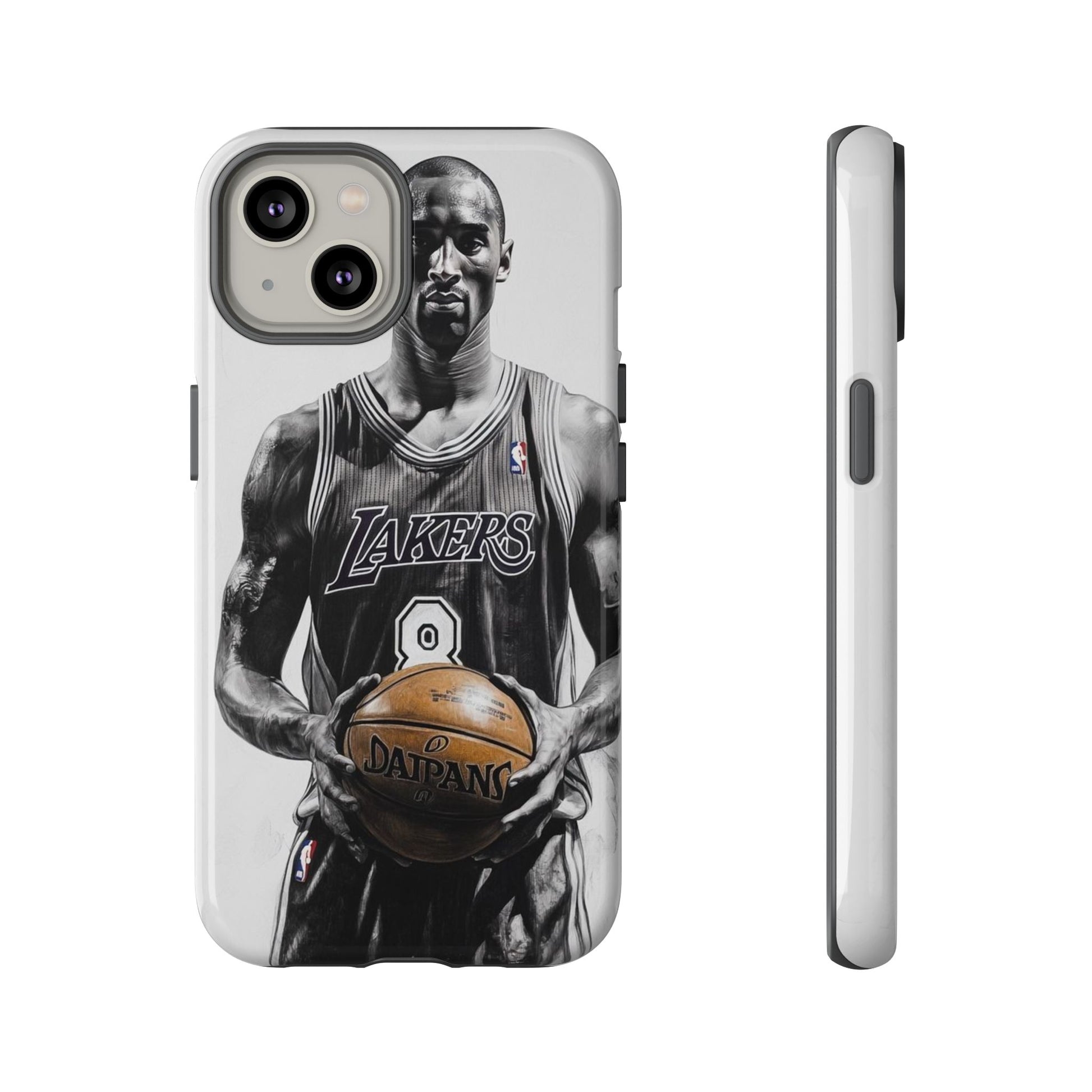 Kobe Basketball Art Tough Cases for iPhones, Samsung, and Pixel