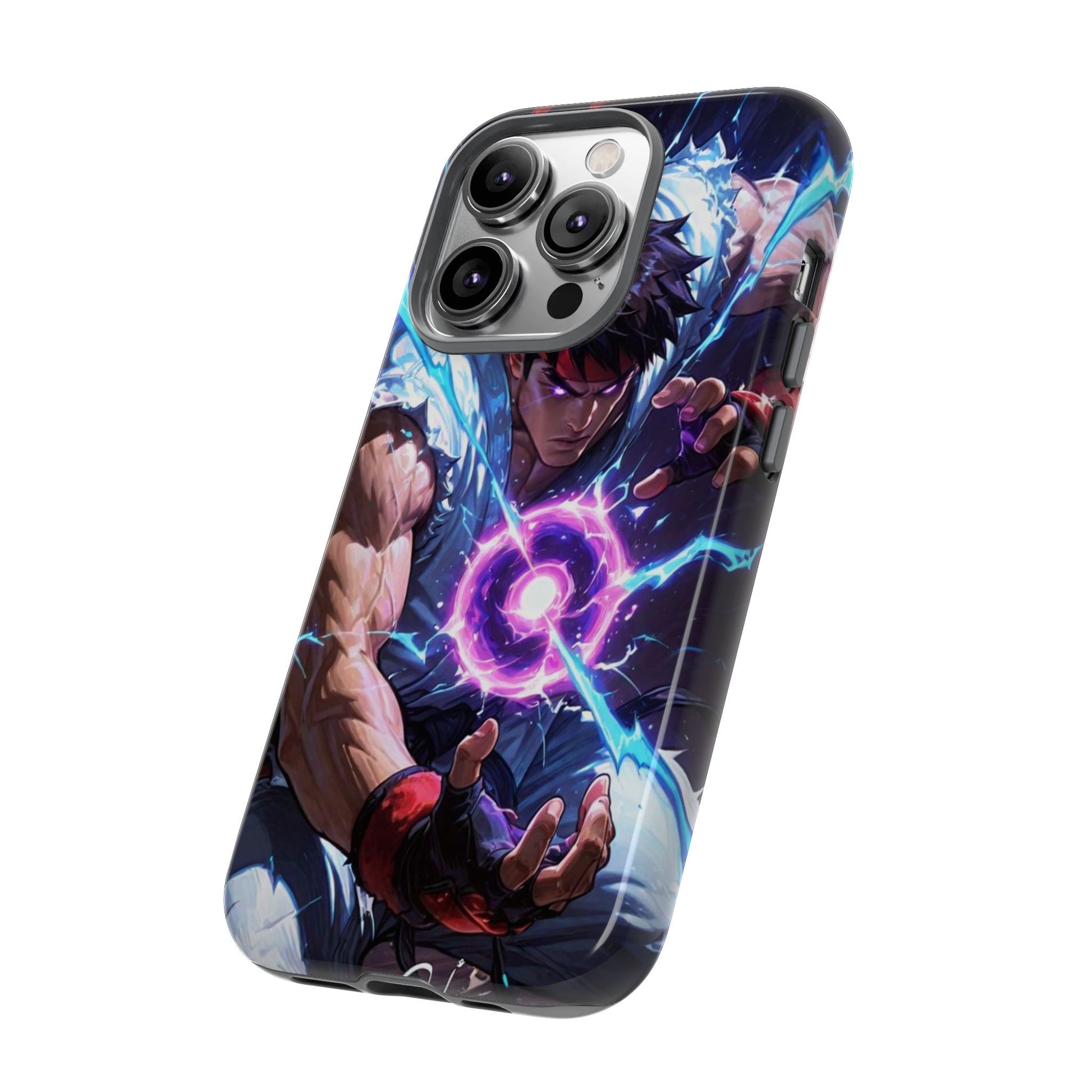Street Fighter Ryu Gamer Art Tough Cases for iPhones, Samsung, and Pixel