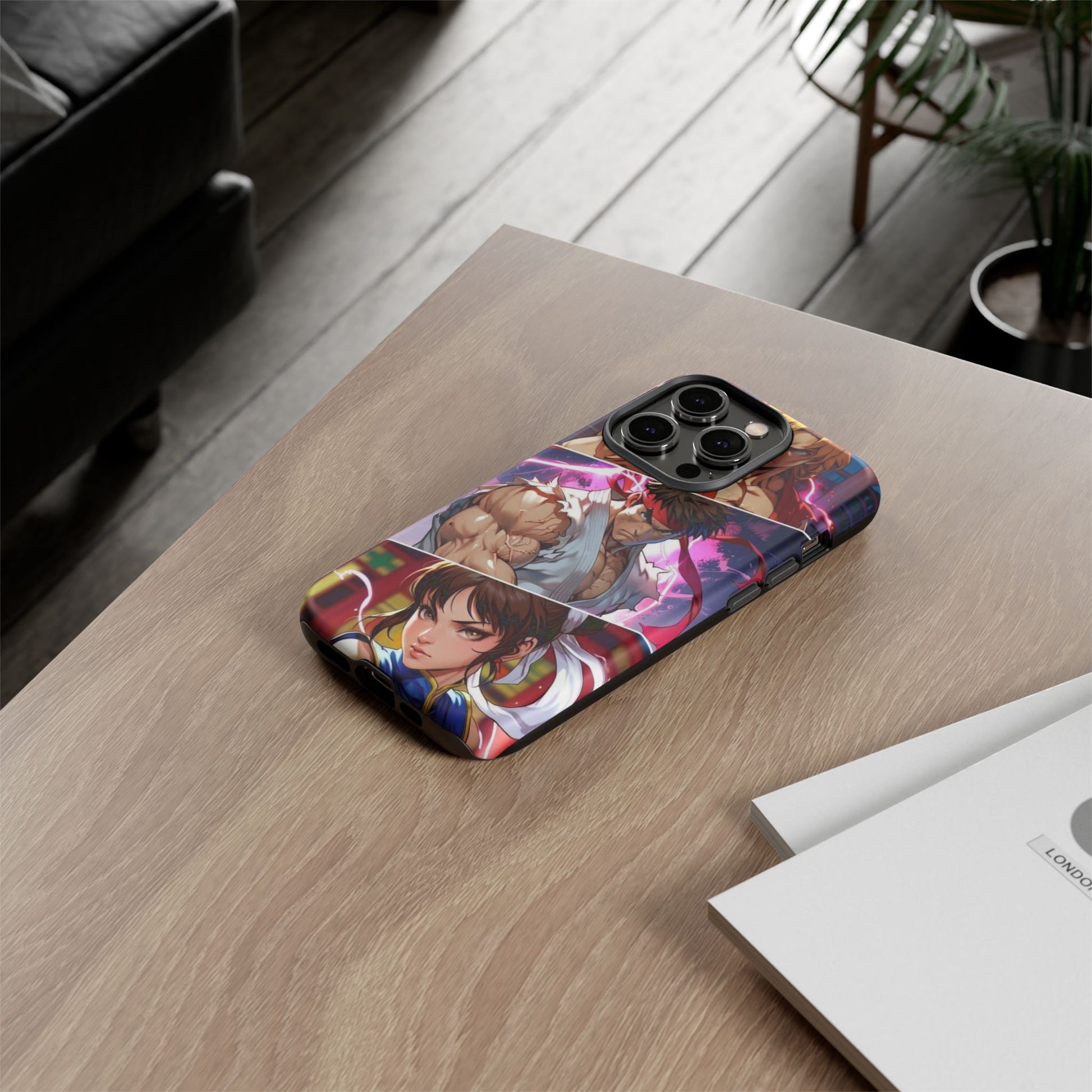 Street Fighter Gamer Theme Tough Cases for iPhones, Samsung, and Pixel