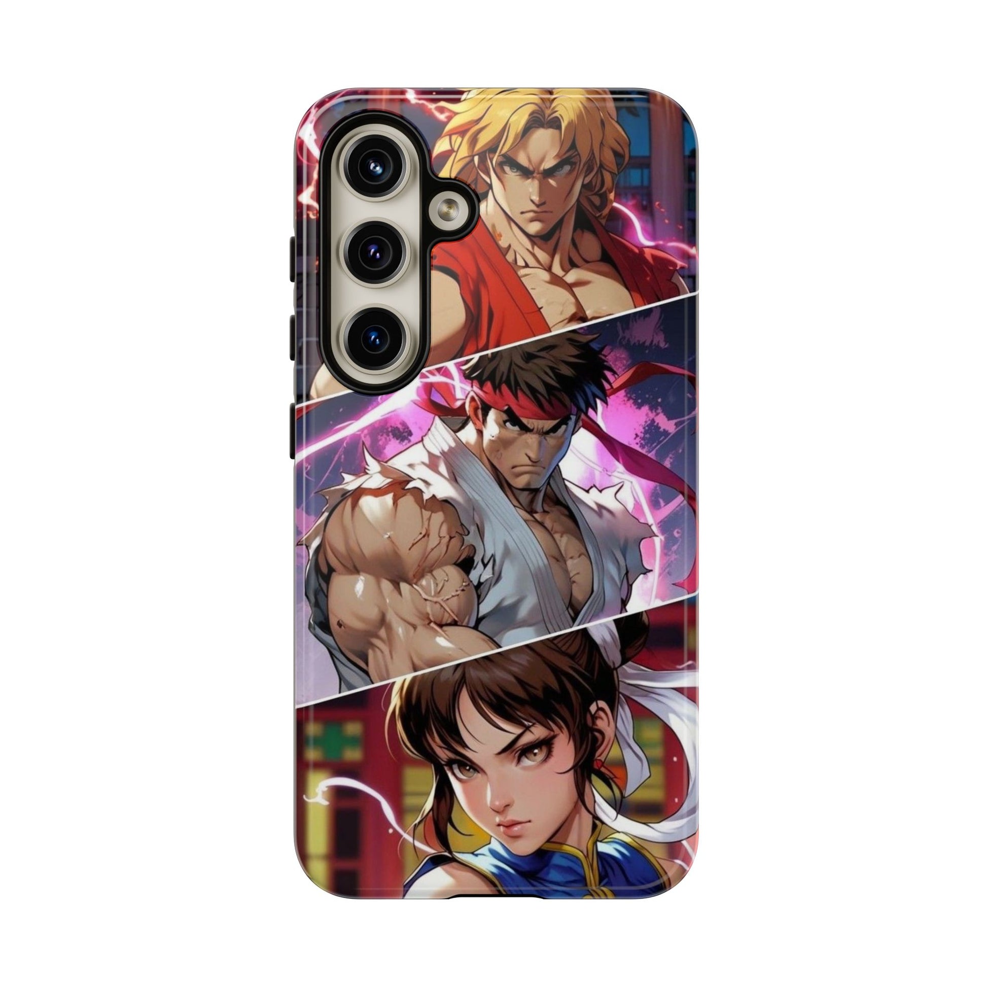 Street Fighter Gamer Theme Tough Cases for iPhones, Samsung, and Pixel