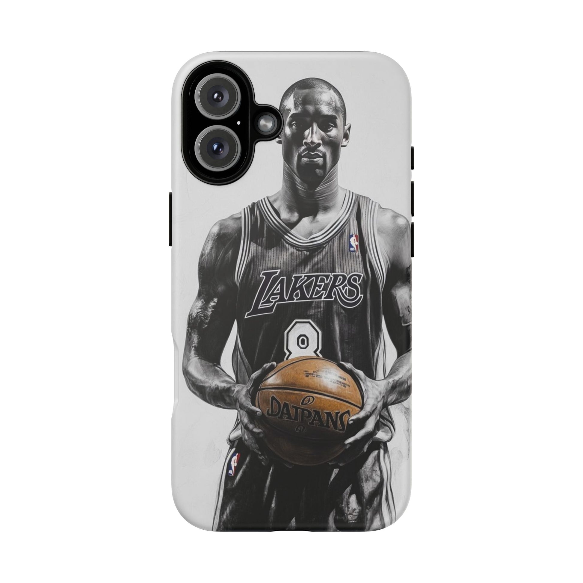 Kobe Basketball Art Tough Cases for iPhones, Samsung, and Pixel