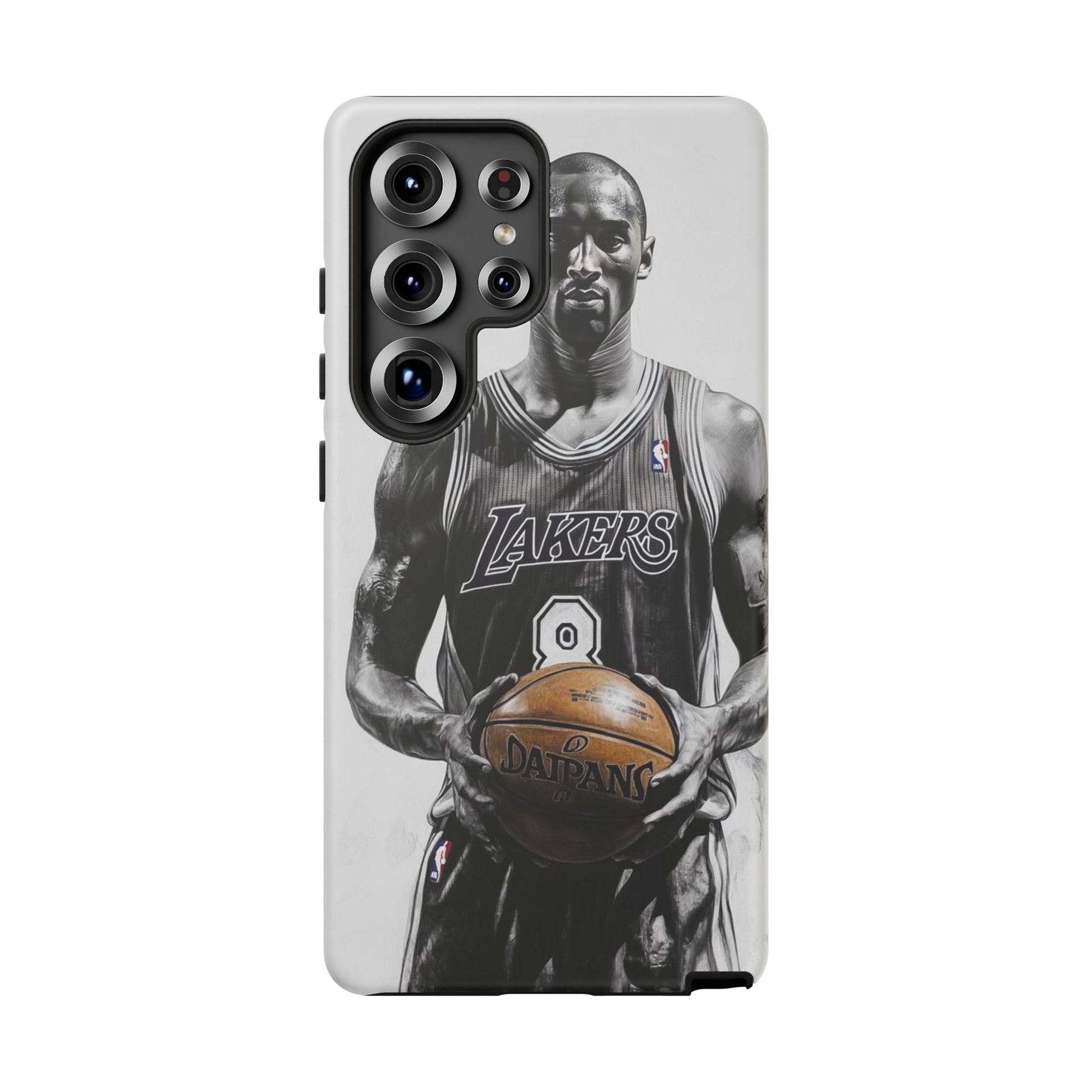 Kobe Basketball Art Tough Cases for iPhones, Samsung, and Pixel
