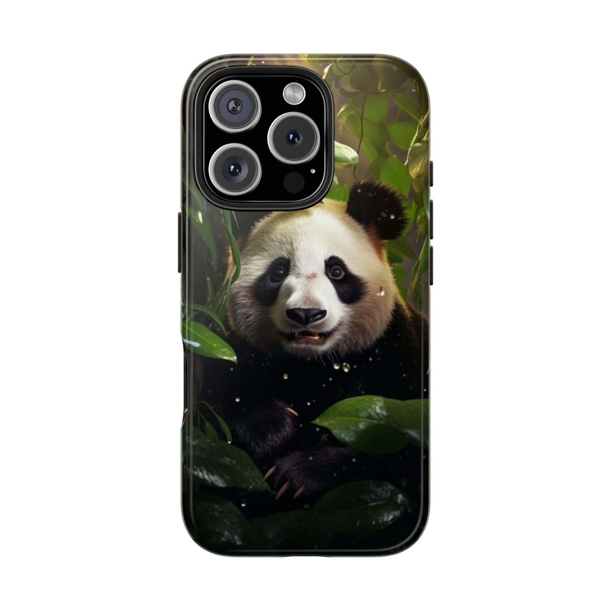 Smiling Panda Theme Phone Cases for iPhones & Samsung Phones