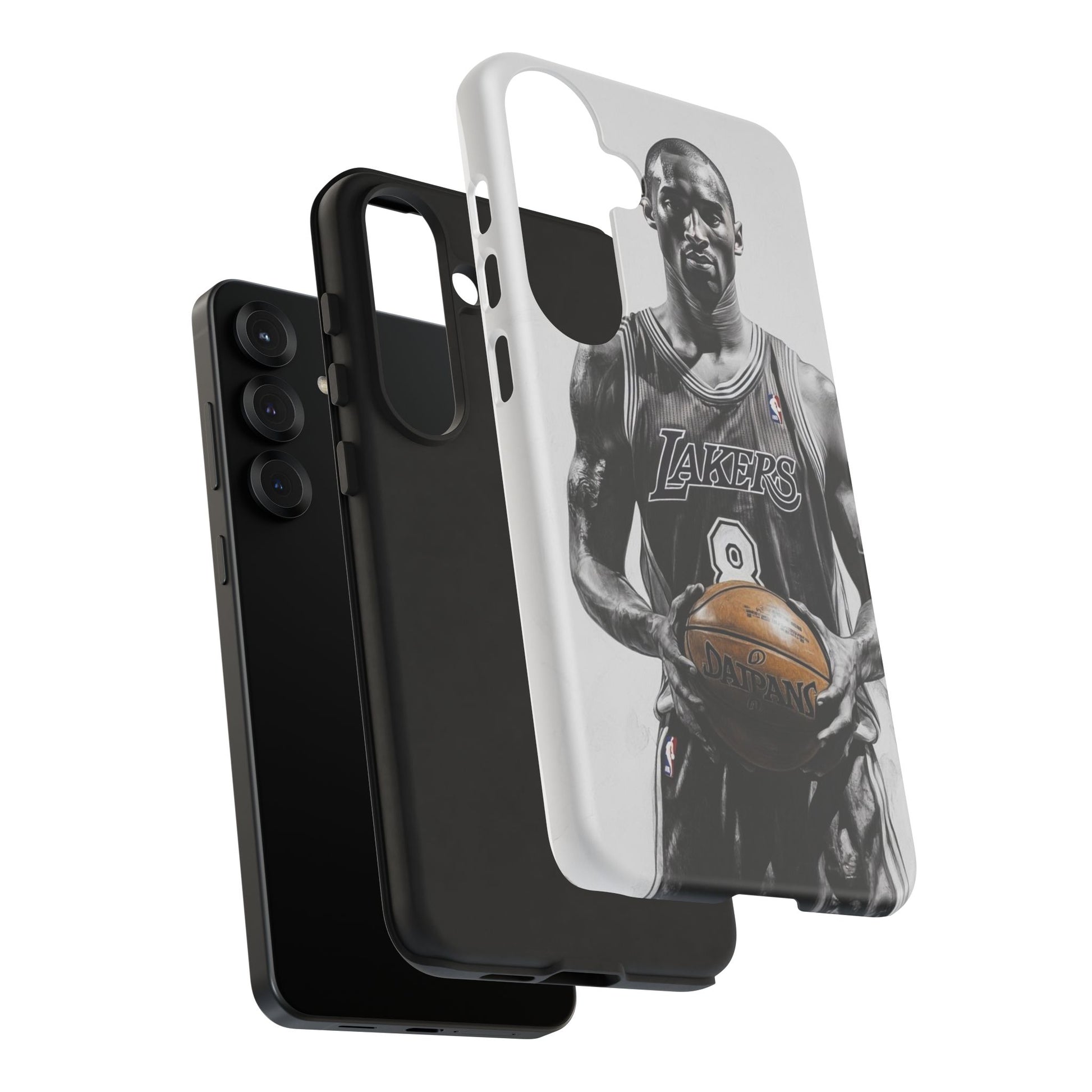 Kobe Basketball Art Tough Cases for iPhones, Samsung, and Pixel