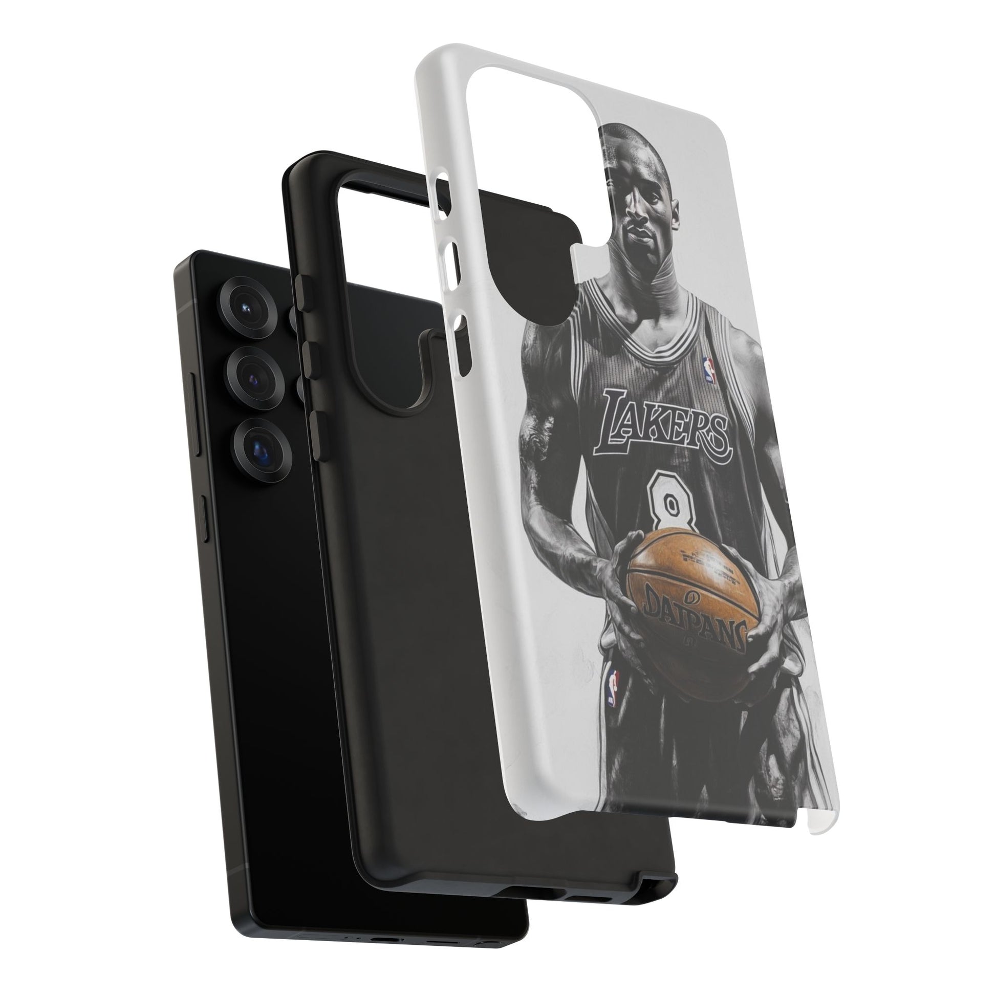 Kobe Basketball Art Tough Cases for iPhones, Samsung, and Pixel