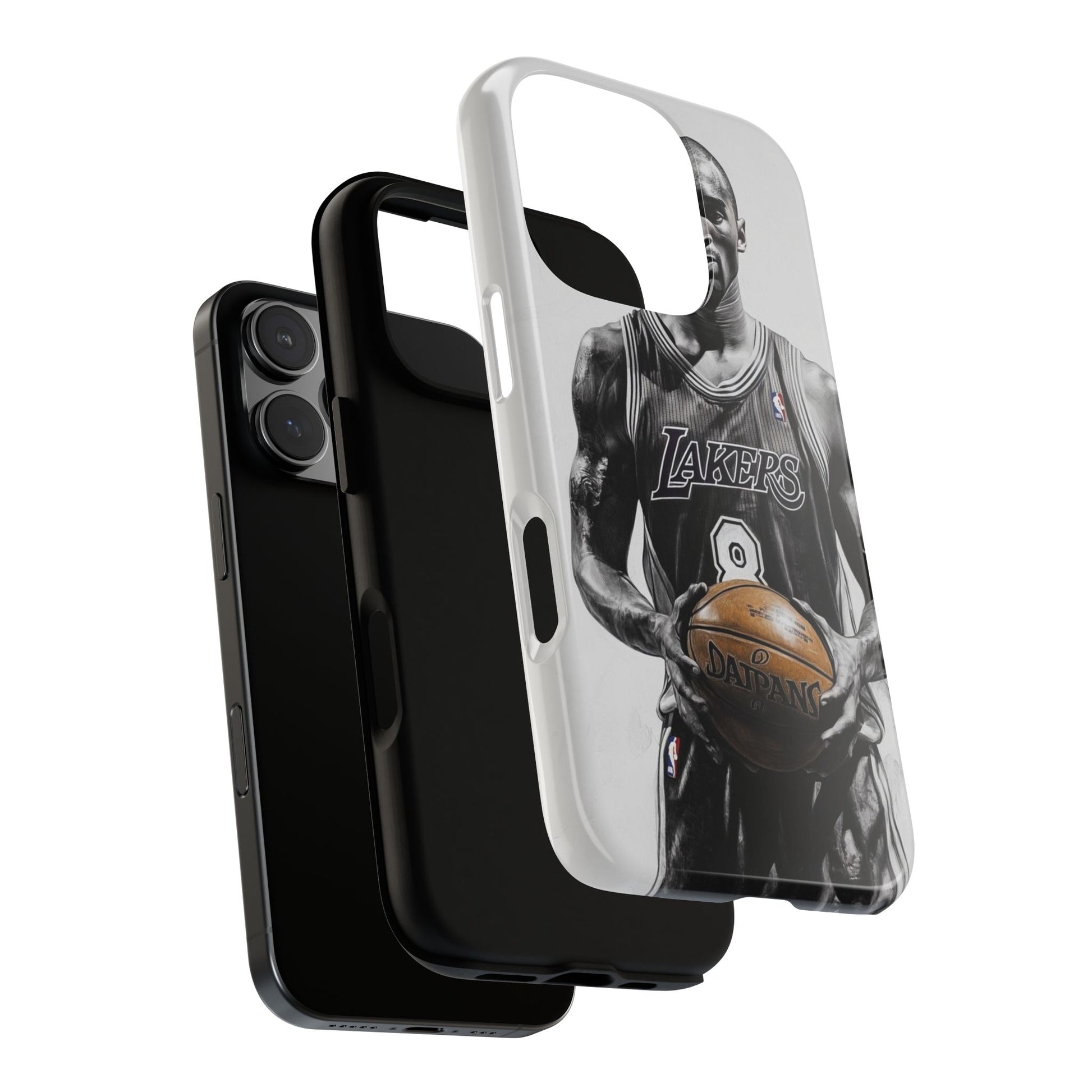 Kobe Basketball Art Tough Cases for iPhones, Samsung, and Pixel