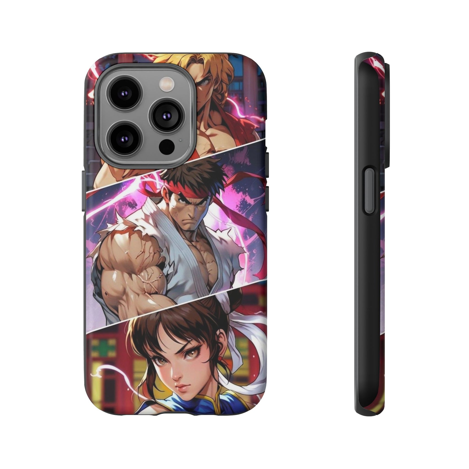 Street Fighter Gamer Theme Tough Cases for iPhones, Samsung, and Pixel