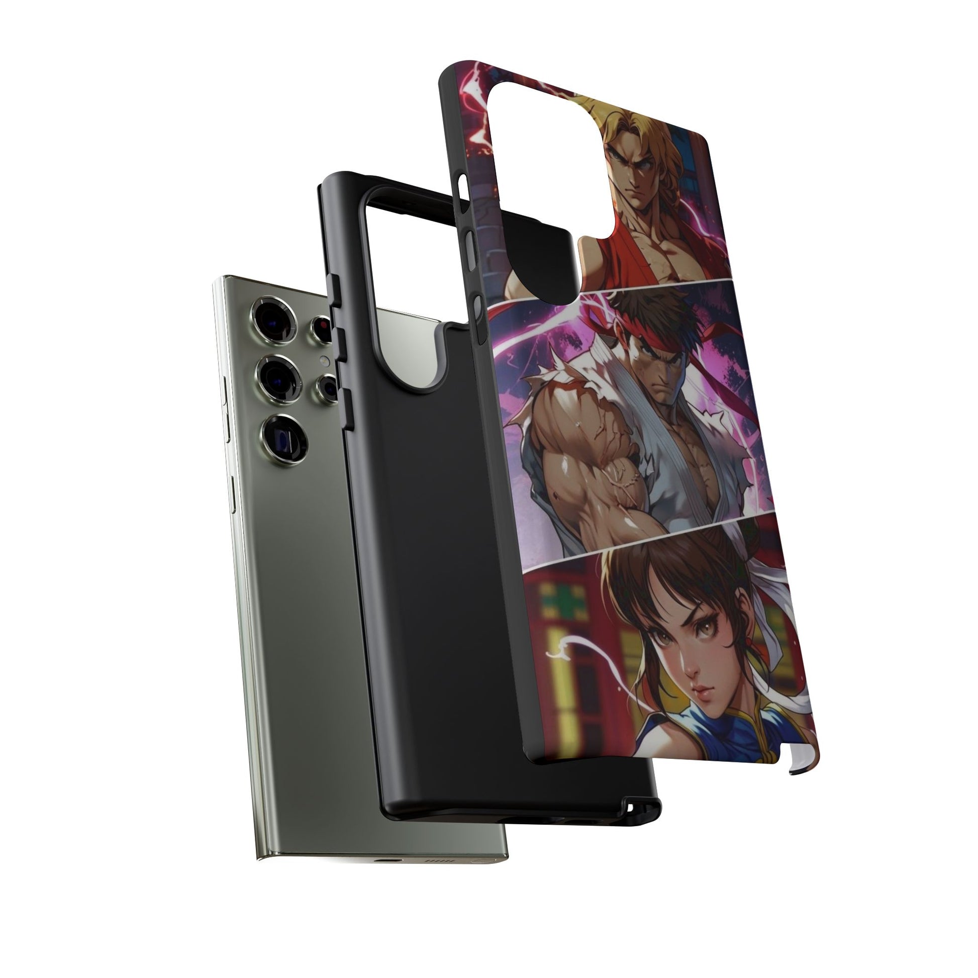 Street Fighter Gamer Theme Tough Cases for iPhones, Samsung, and Pixel