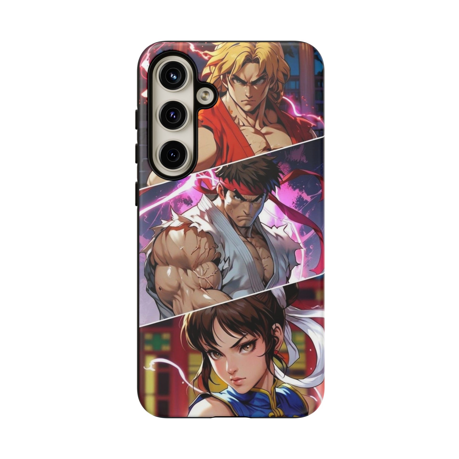 Street Fighter Gamer Theme Tough Cases for iPhones, Samsung, and Pixel