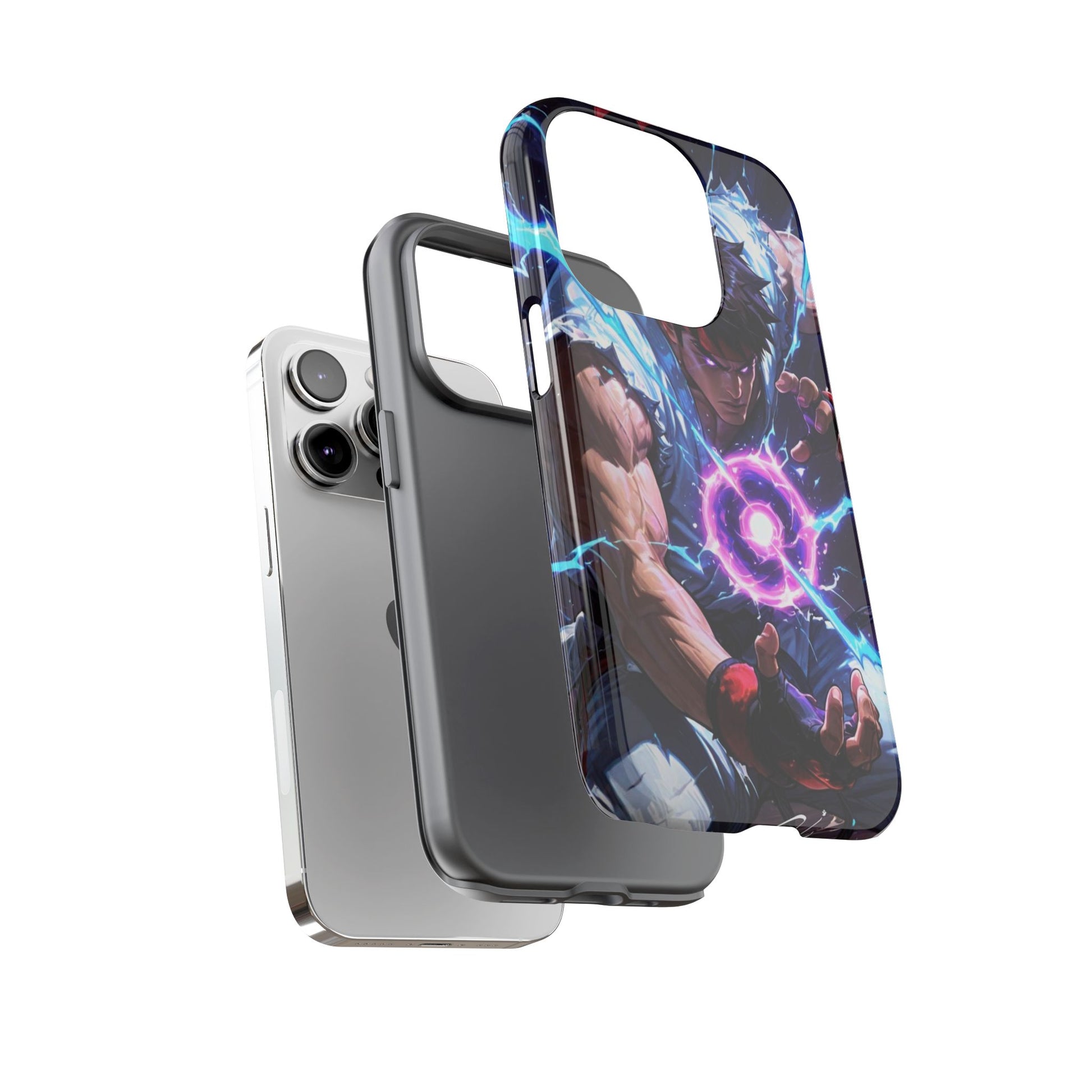 Street Fighter Ryu Gamer Art Tough Cases for iPhones, Samsung, and Pixel