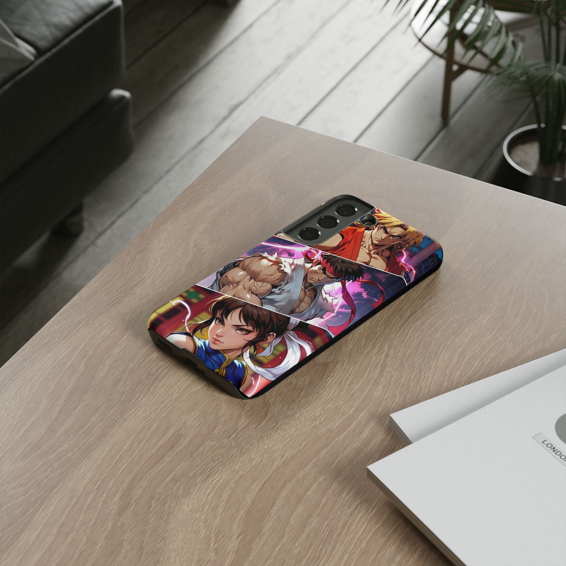 Street Fighter Gamer Theme Tough Cases for iPhones, Samsung, and Pixel