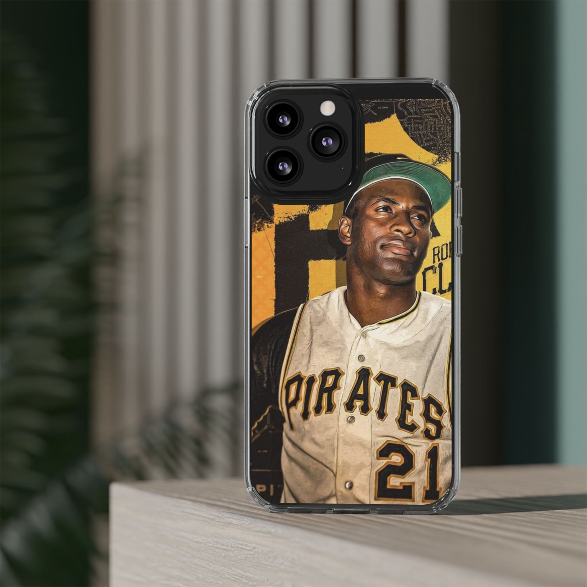 Clemente 21 Baseball Legend inspired Protective Iphone and Samsung case