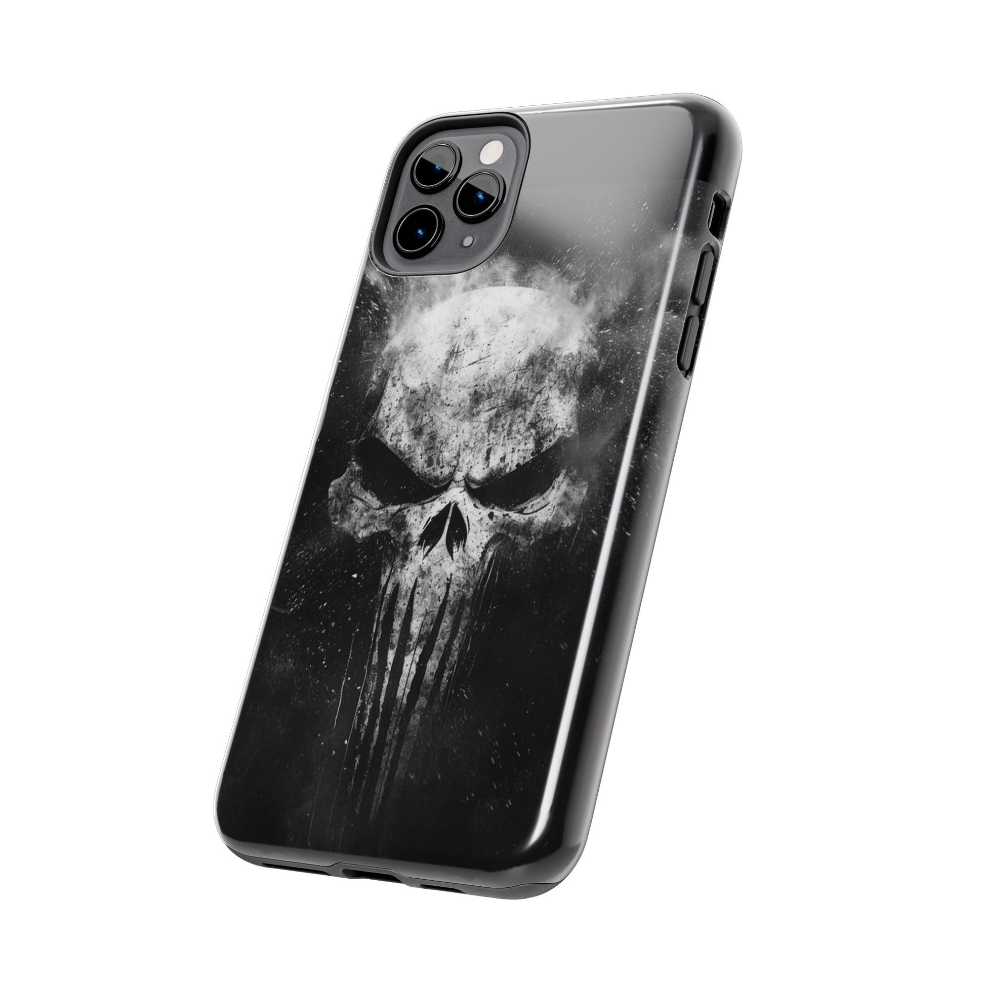 Smoking Skull Theme Phone Case for iPhone & Samsung Galaxy Phones