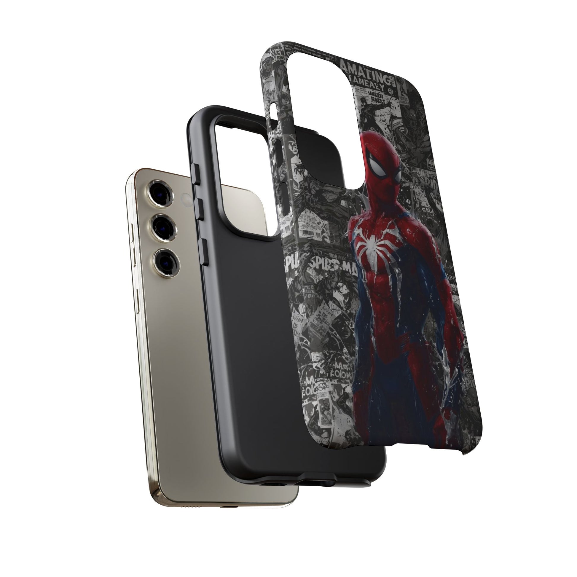 Spiderman Phone Case, Tough Cases for iPhones, Samsung, and Pixel