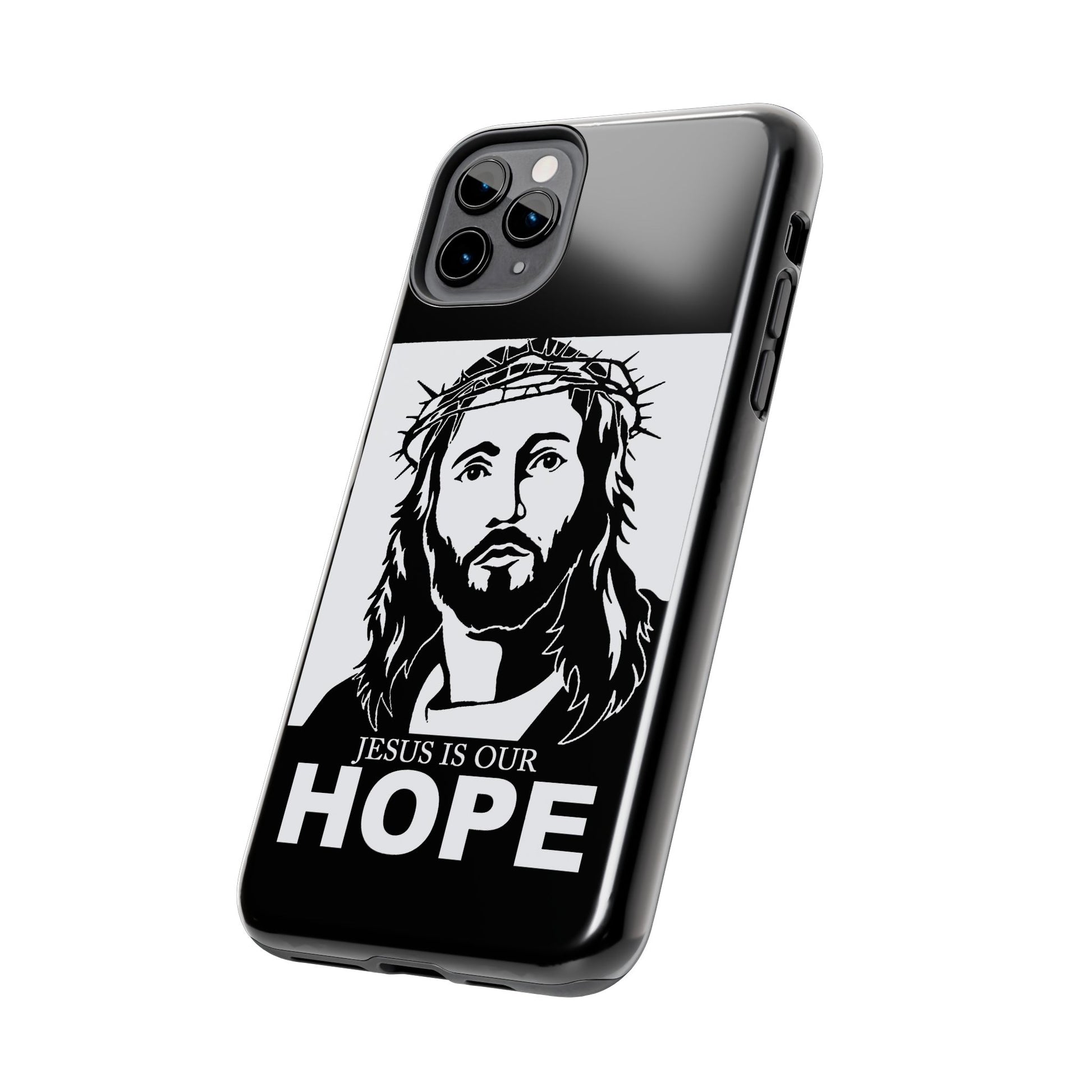 Jesus is Our Hope Christian Phone Cases for iPhones & Samsung Phones