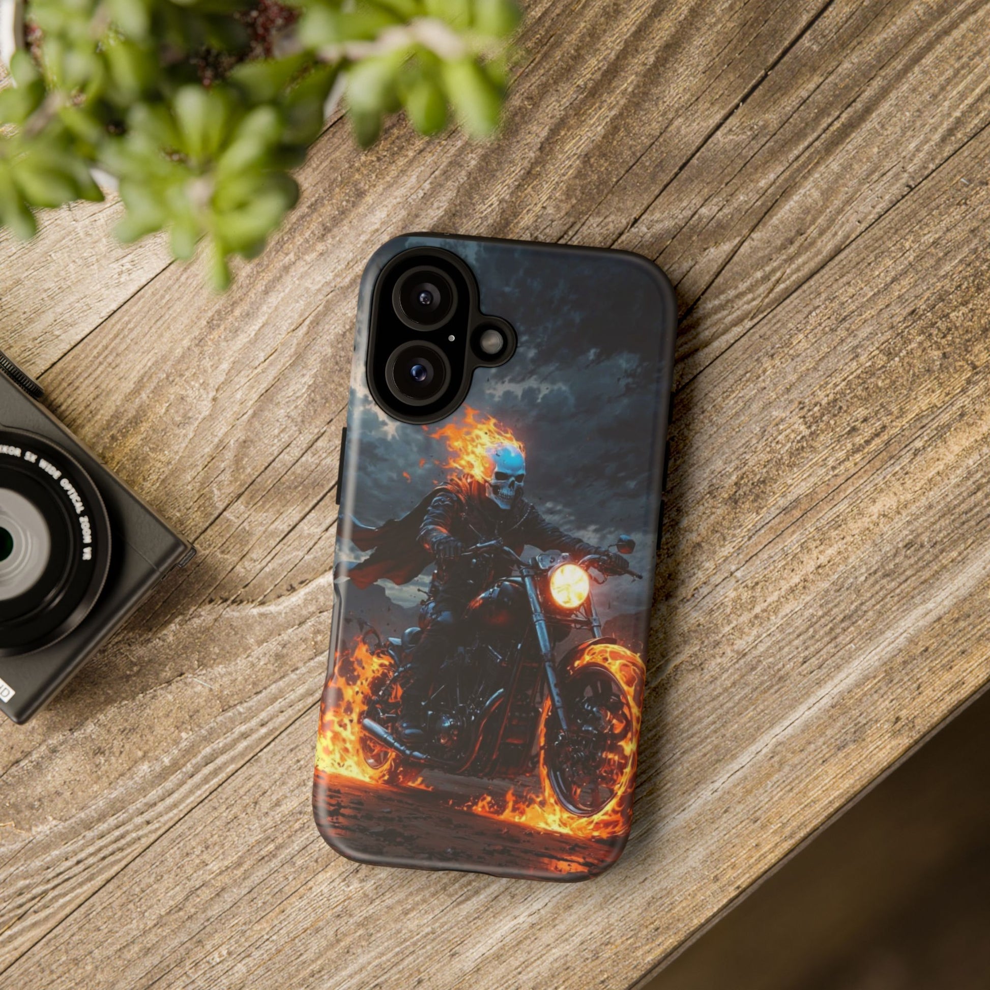 Marvel's Ghost Rider Tough Cases for iPhones, Samsung, and Pixel