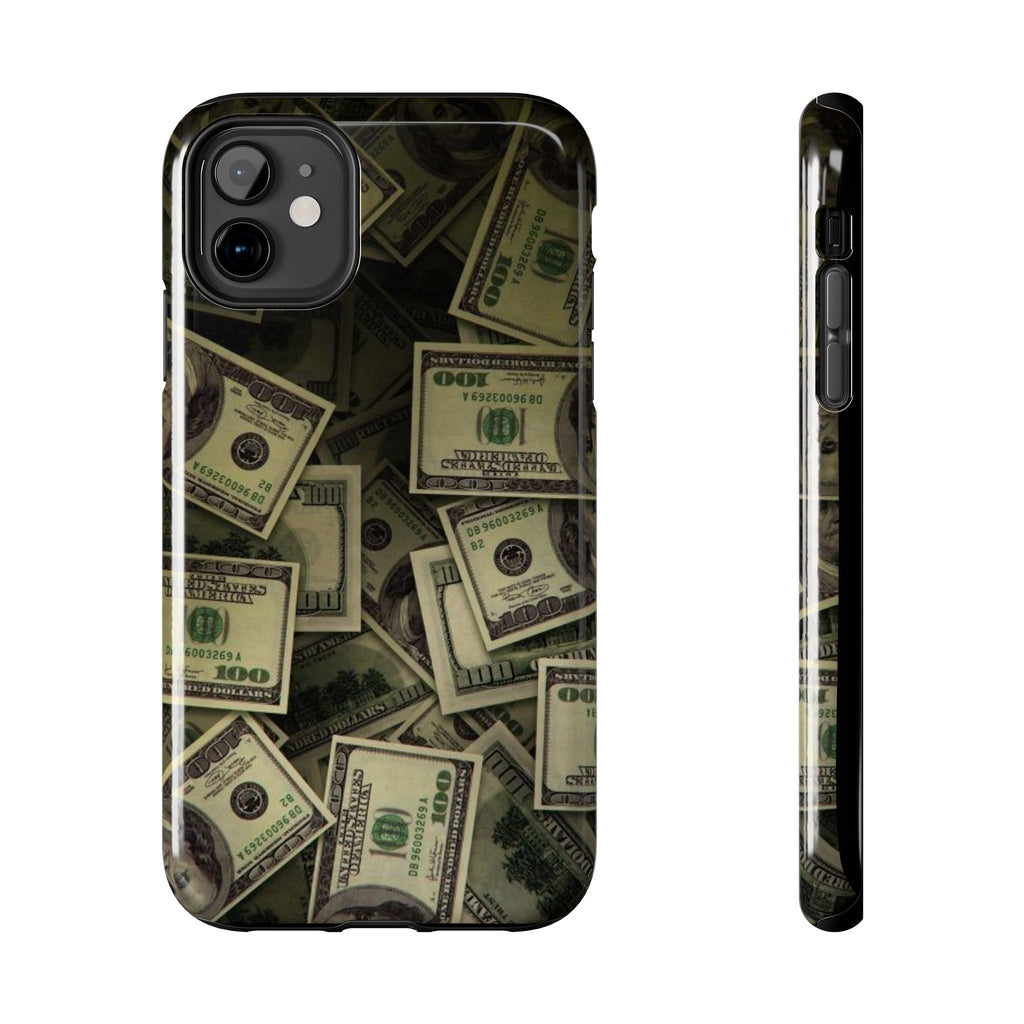 Money Pattern Print Theme Phone Case for iPhone & Samsung Galaxy Phones