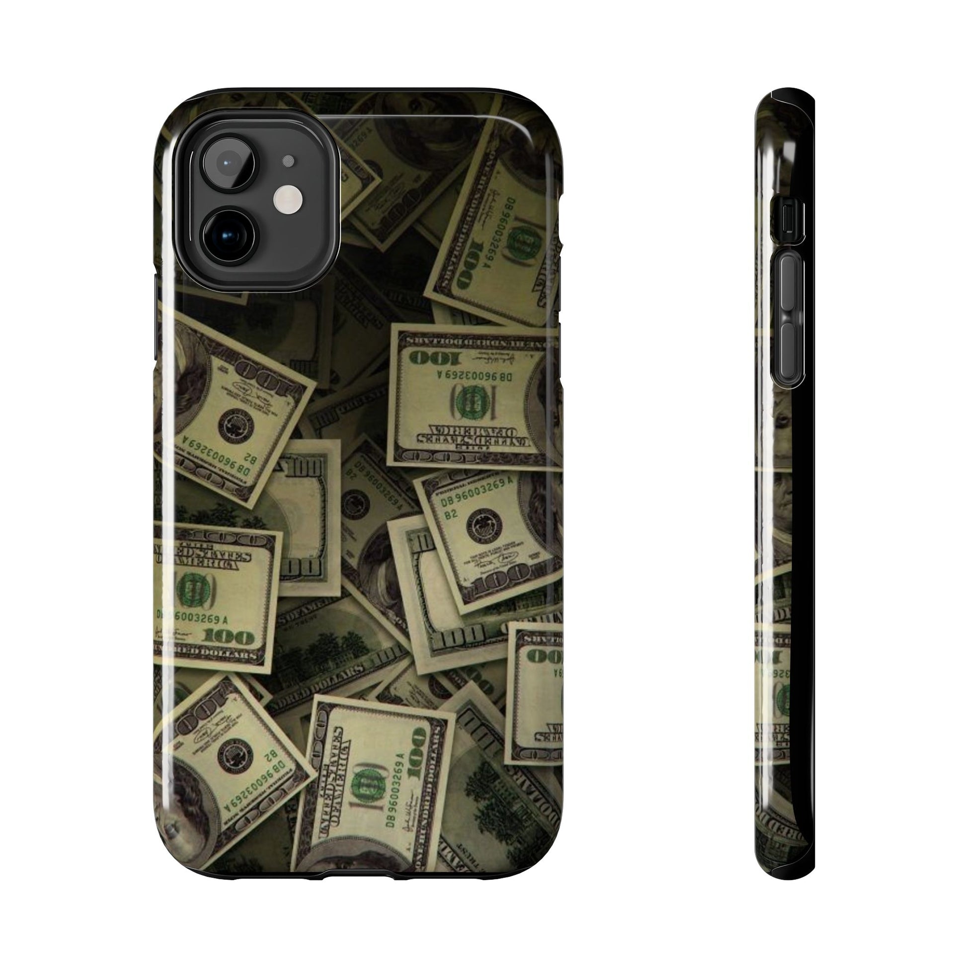Money Pattern Print Theme Phone Case for iPhone & Samsung Galaxy Phones