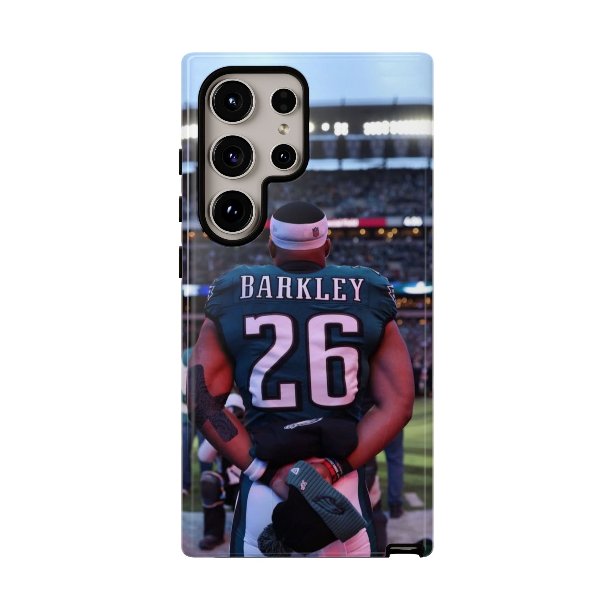 Eagles Football Saquon Barkley Tough Cases for iPhones, Samsung, and Pixel