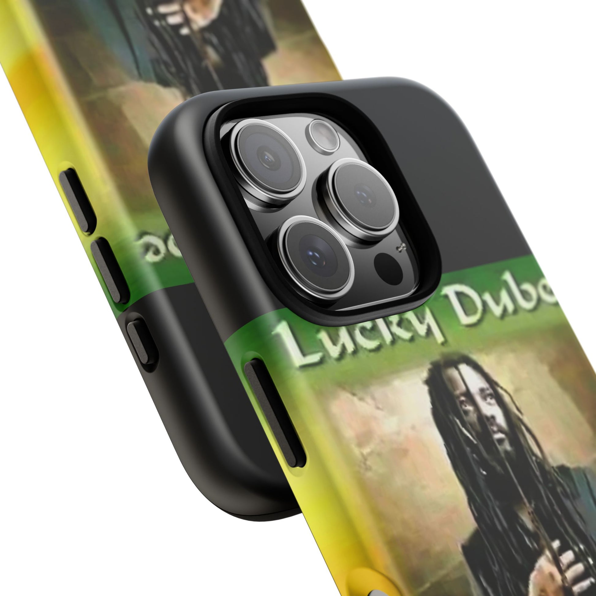 Lucky Dube Tough Cases for iPhones, Samsung, and Pixel