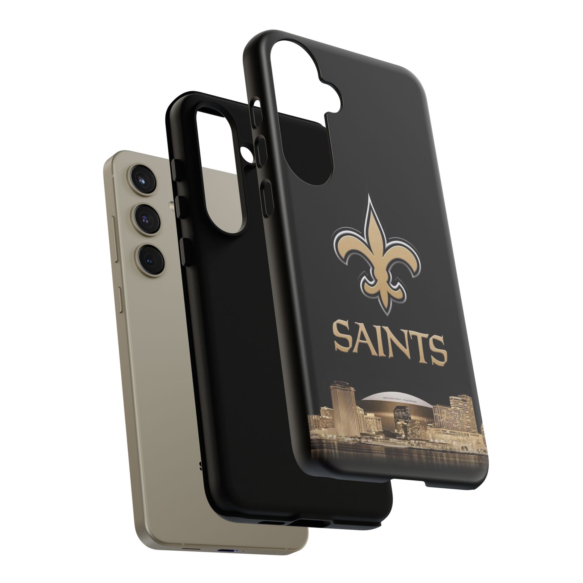 Football New Orleans Saints Logo Tough Cases for iPhones, Samsung, and Pixel