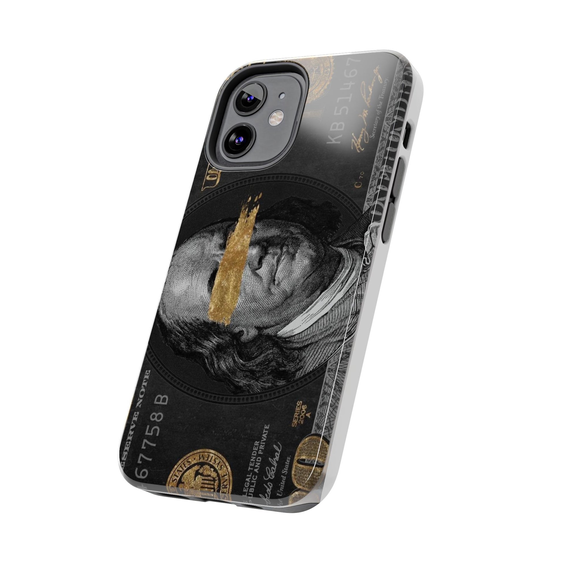 Hundred Dollar Bill Phone Cases for Iphones & Samsung Durable