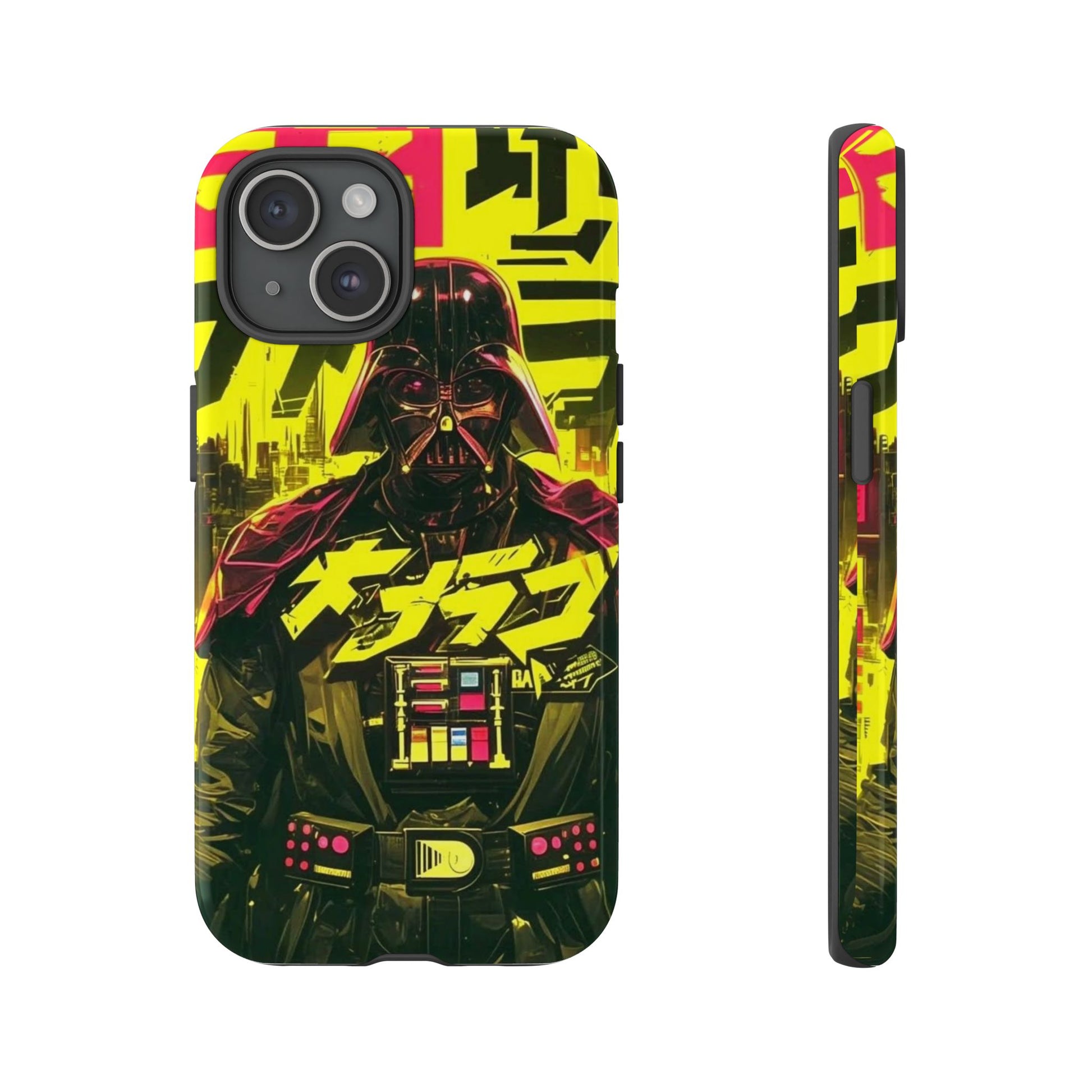 Cyberpunk X Vader Tough Cases for iPhones, Samsung, and Pixel