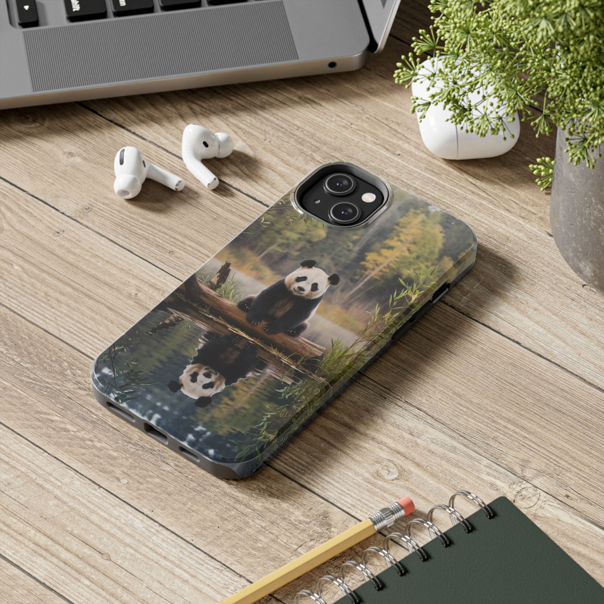 Cute Panda Theme Phone Cases for iPhones & Samsung Phones