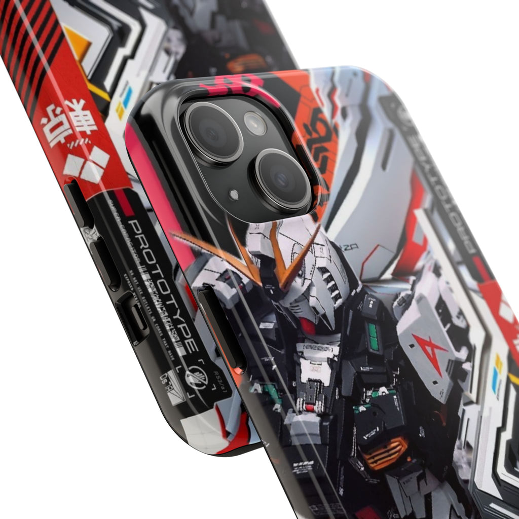 Anime Mecha Warrior Phone Case for iPhone & Samsung Galaxy Phones