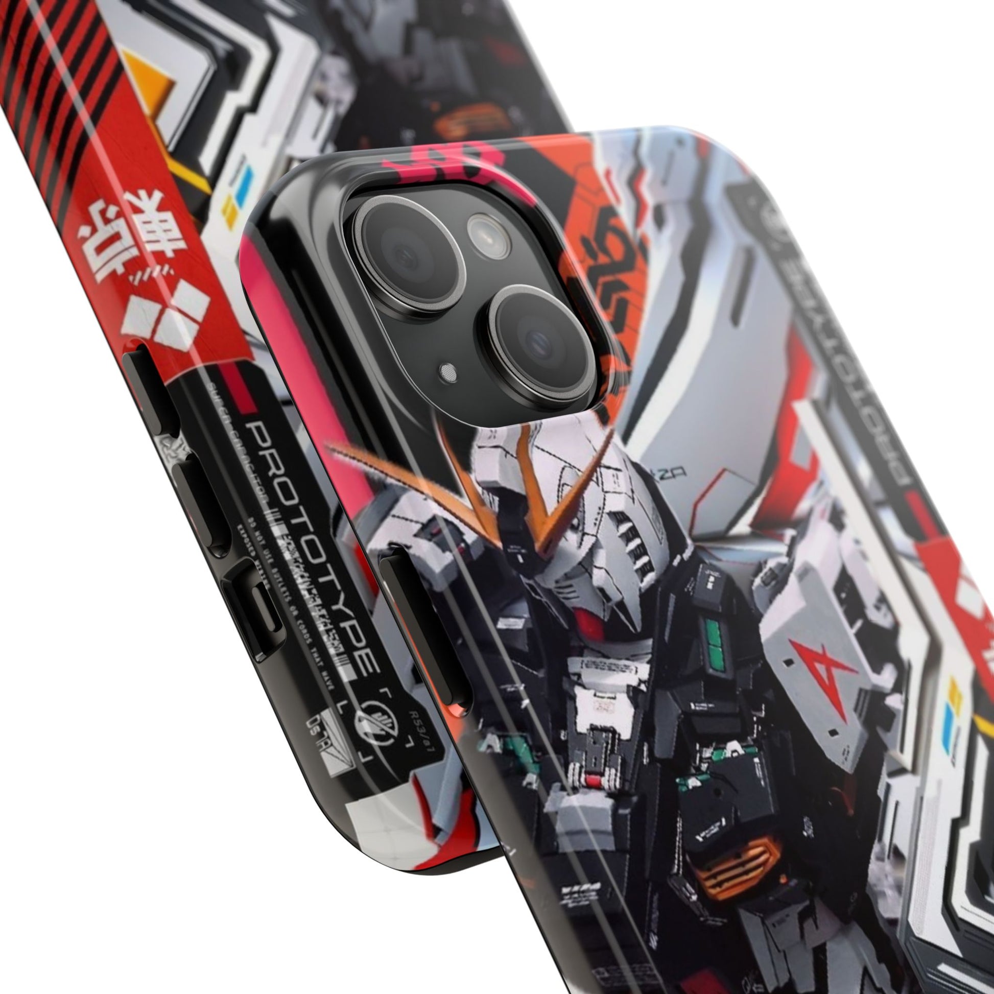 Anime Mecha Warrior Phone Case for iPhone & Samsung Galaxy Phones