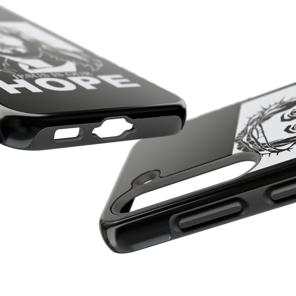 Jesus is Our Hope Christian Phone Cases for iPhones & Samsung Phones