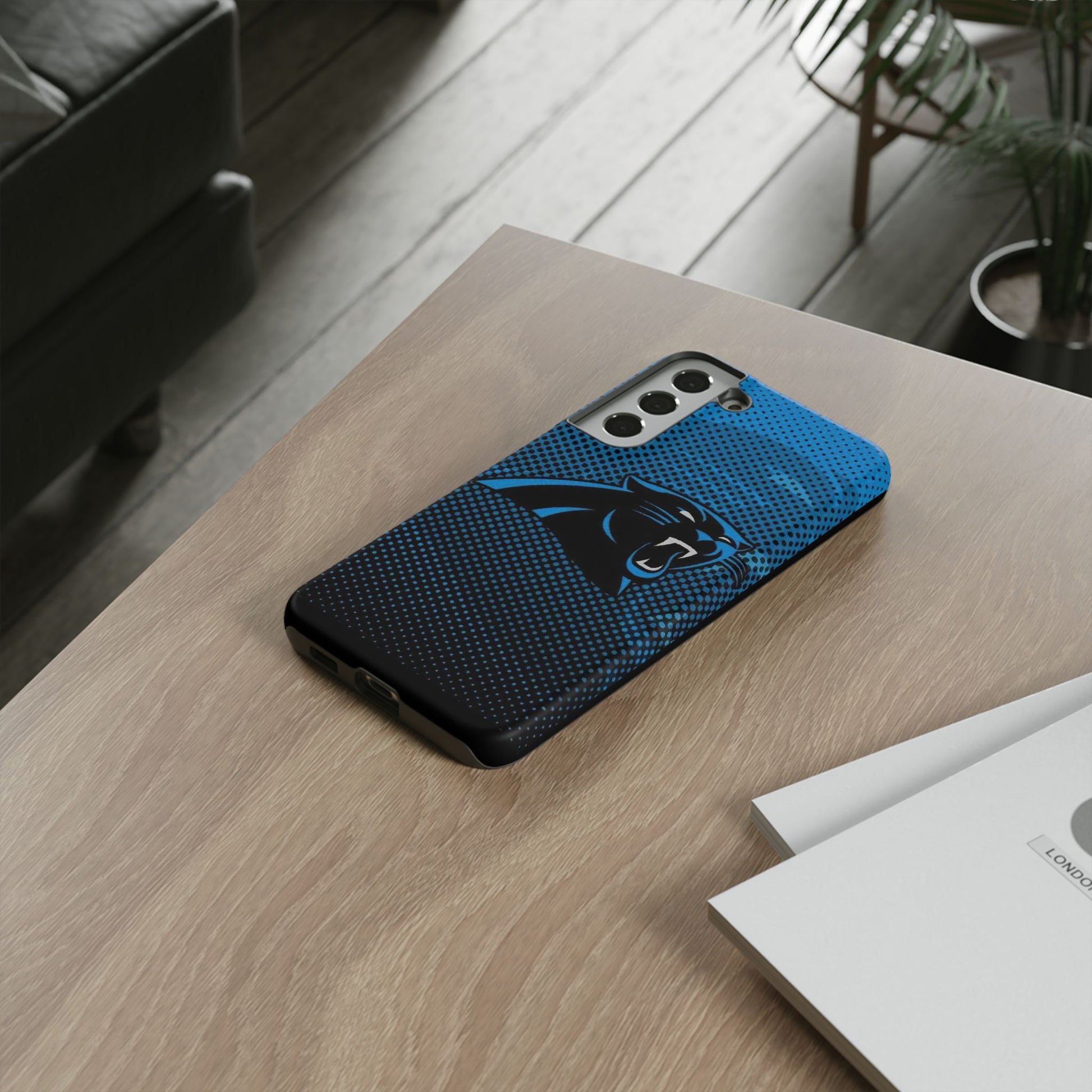 Carolina Panthers Football Logo Tough Cases for iPhones, Samsung, and Pixel