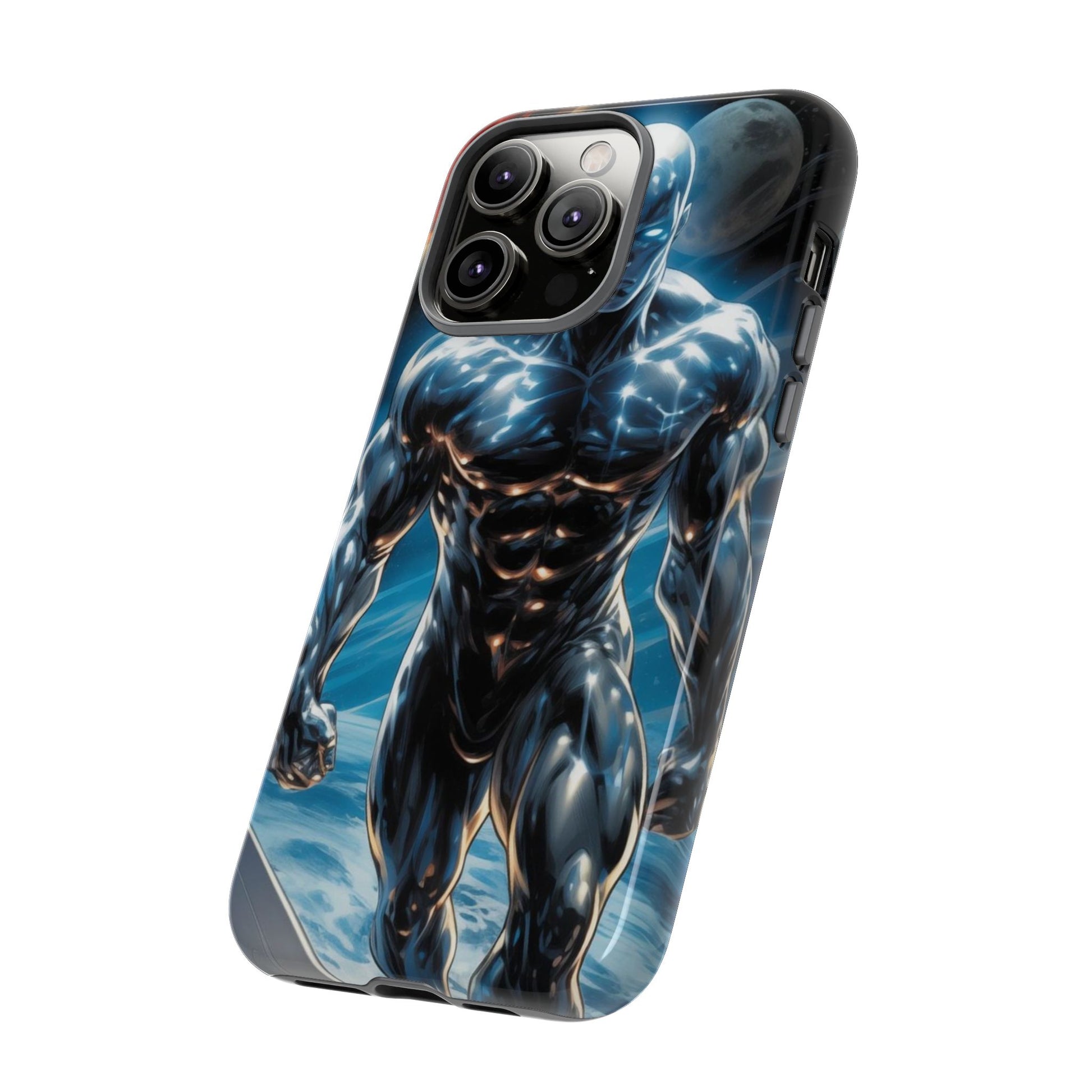 The Silver Surfer Comic Art Phone Case, Tough Cases for iPhones, Samsung, and Pixel