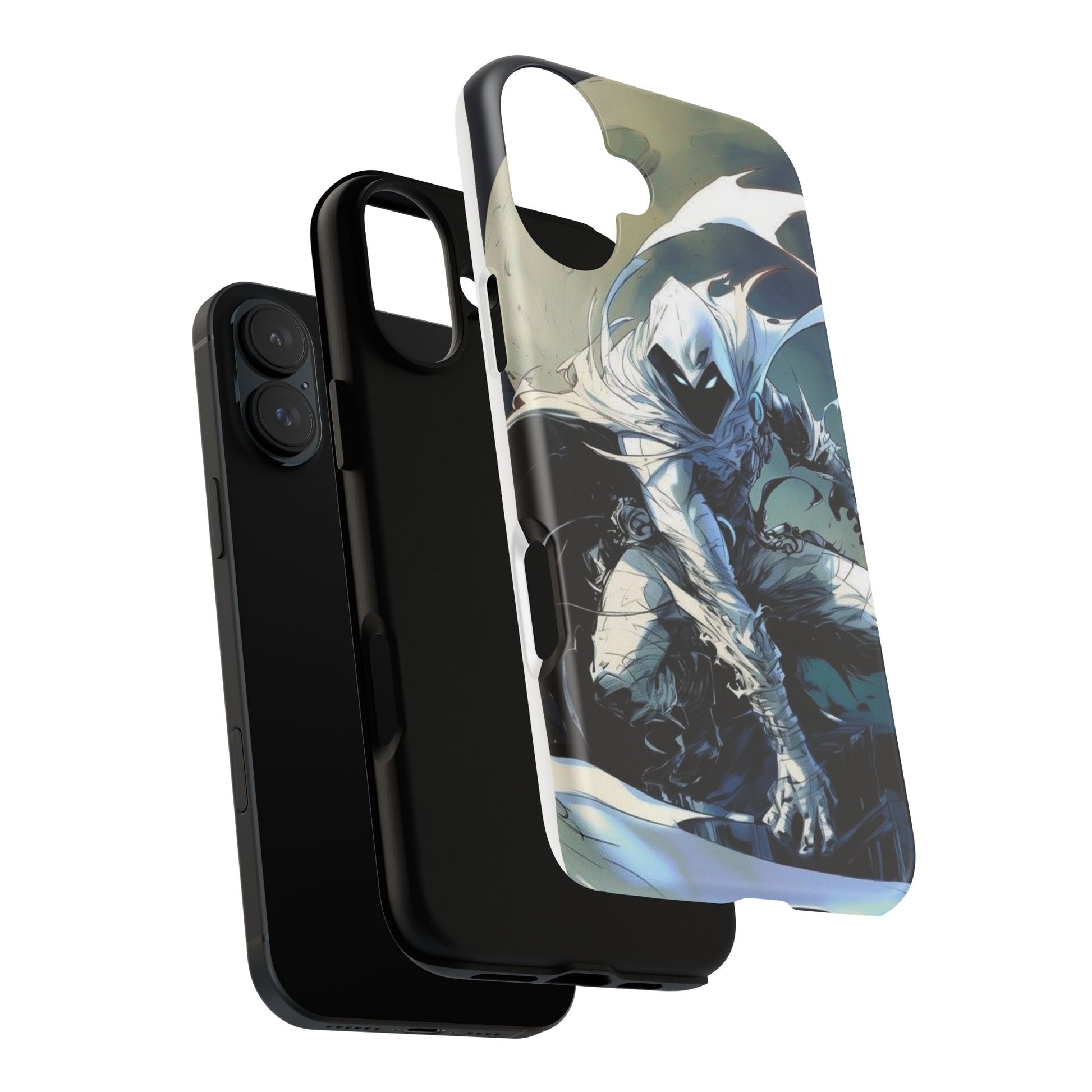 Moon Knight Tough Cases for iPhones, Samsung, and Pixel