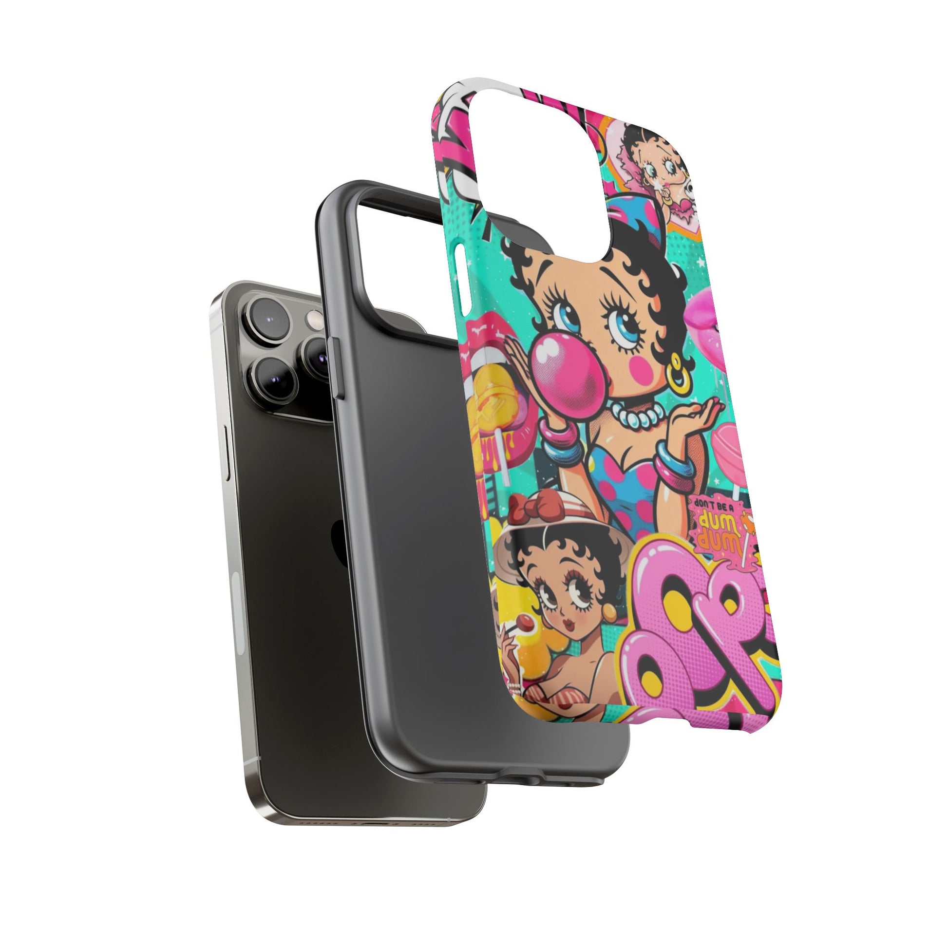 Betty Boop Comic Strip Phone Case for iPhone, Samsung Galaxy, & Pixel Phones