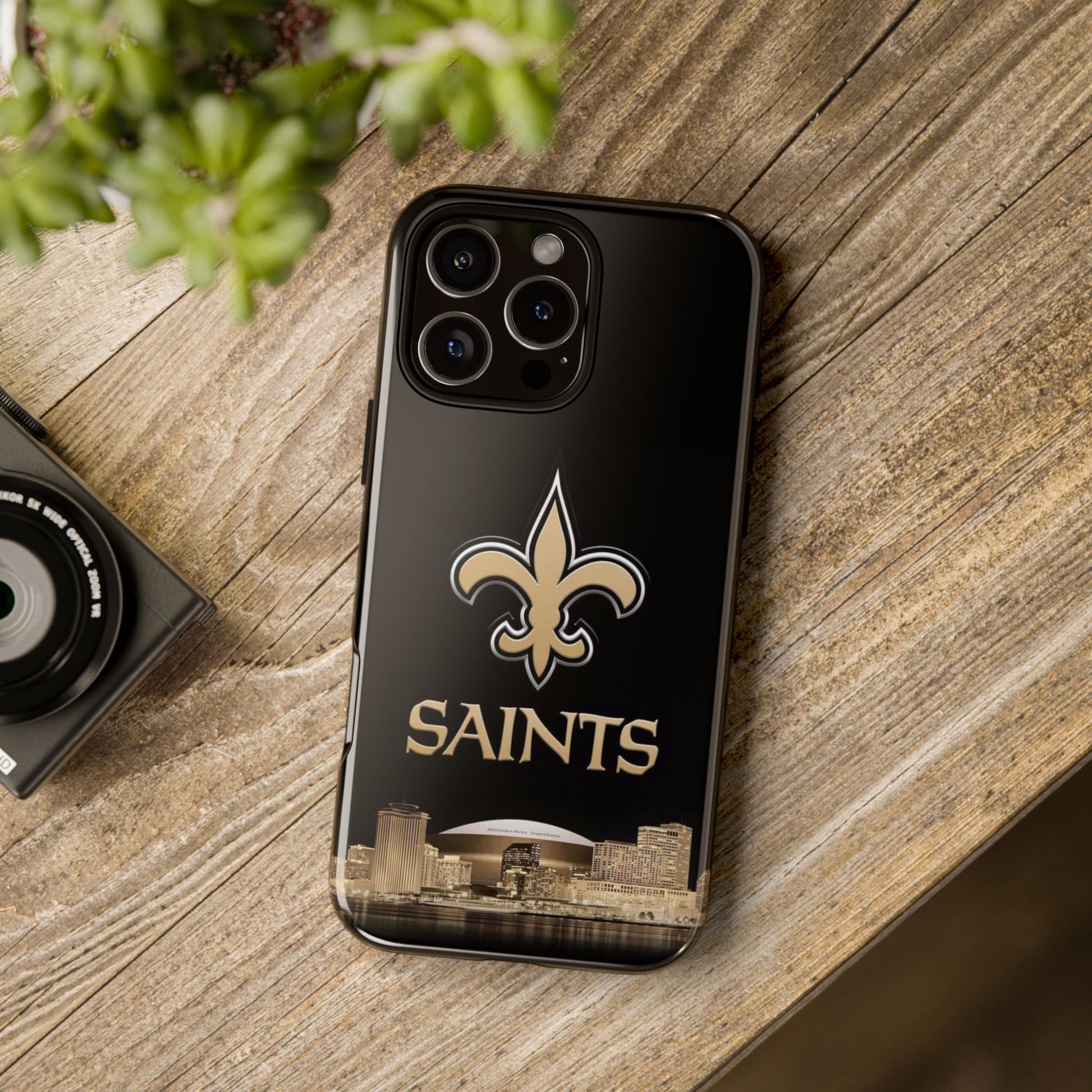 Football New Orleans Saints Logo Tough Cases for iPhones, Samsung, and Pixel