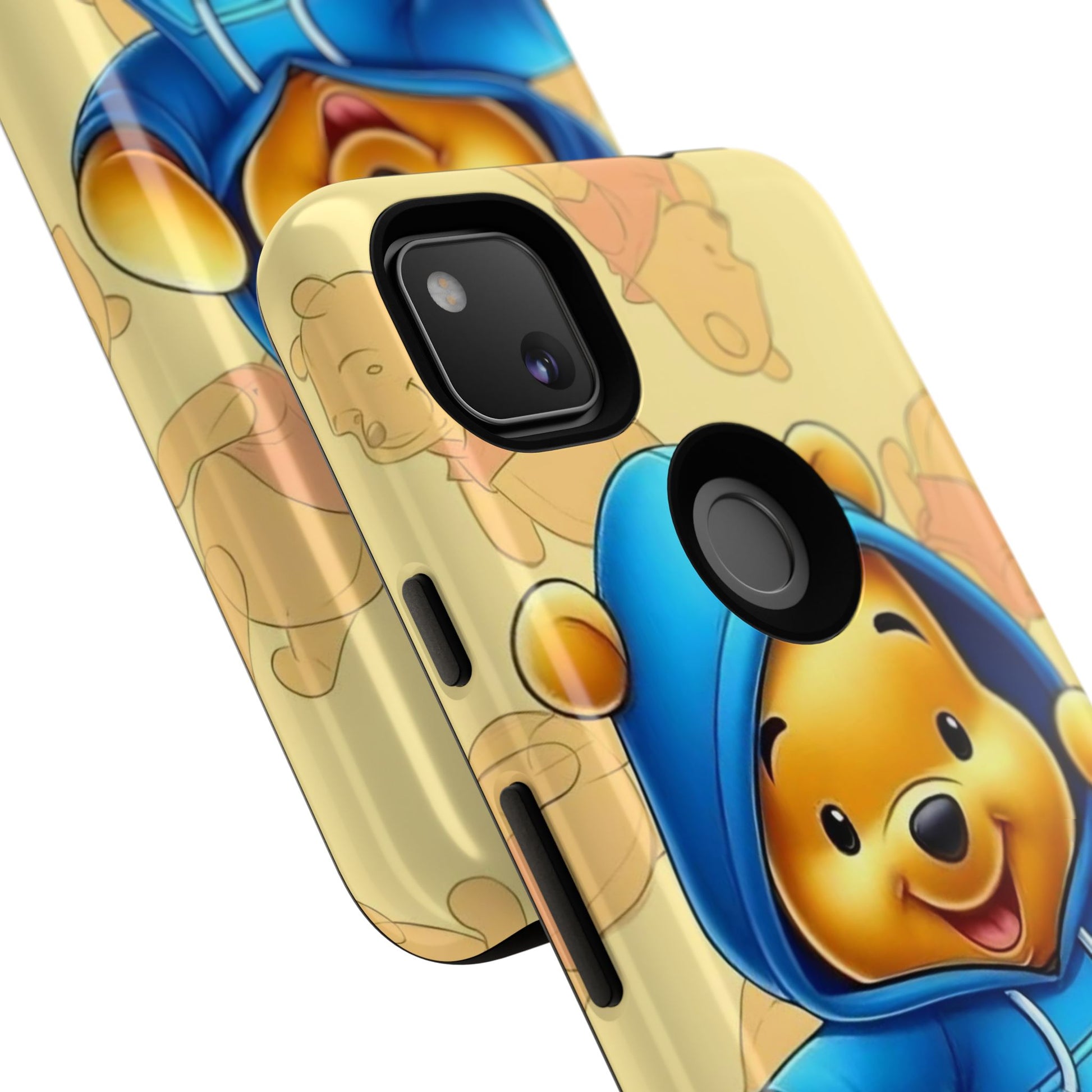 Cute Pooh Bear Phone Case, Tough Case