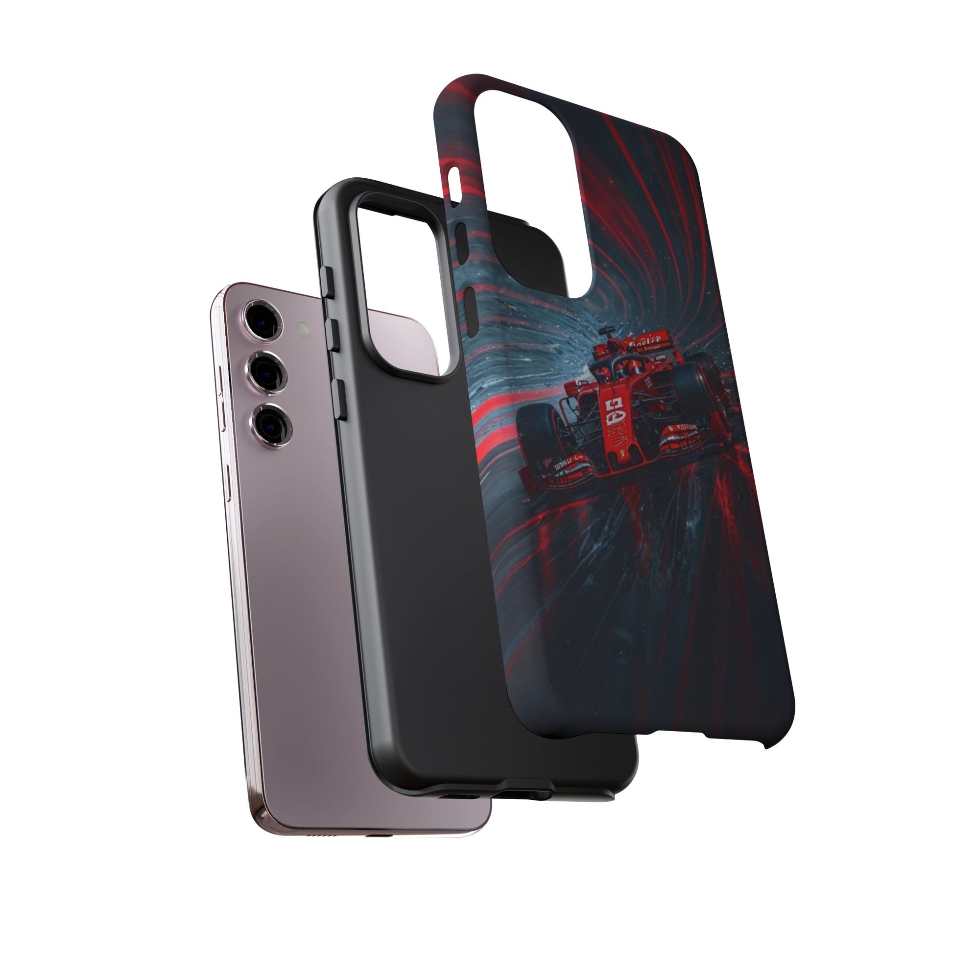 F1 Formula Race Car Phone Case, Tough Cases for iPhones, Samsung, and Pixel