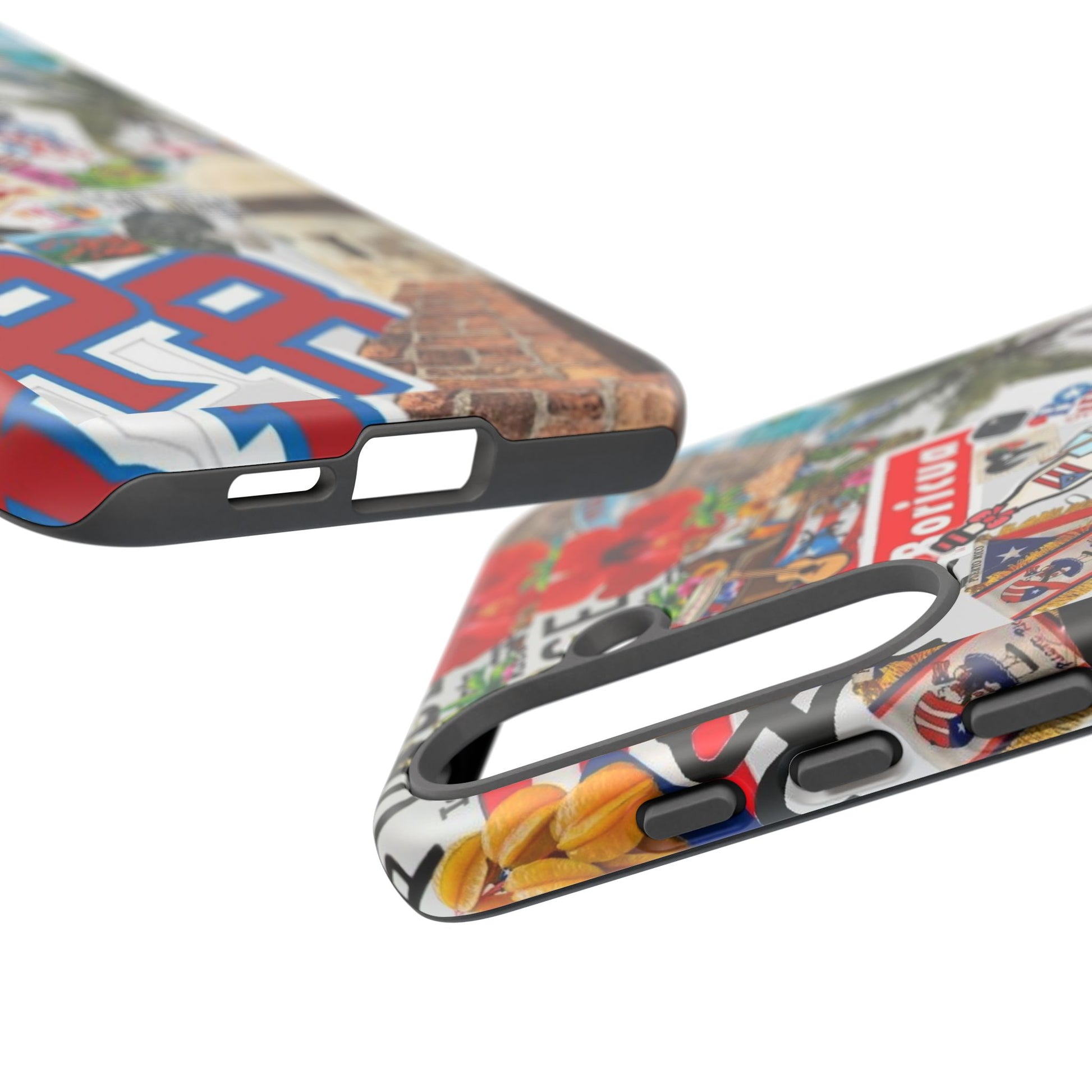Puerto Rico Boricua Art Tough Cases for iPhones, Samsung, and Pixel