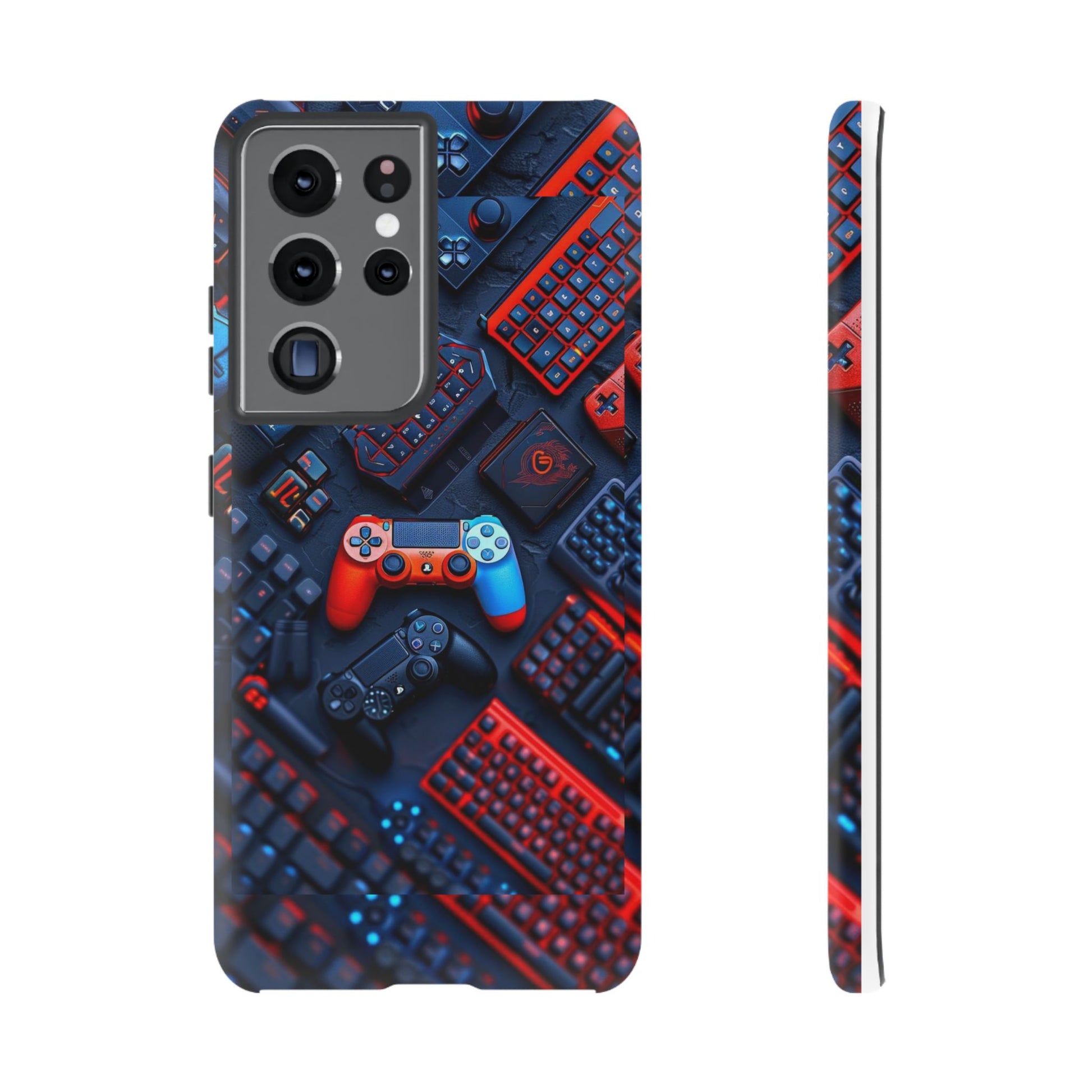 Gamer Themed Controllers Tough Cases for iPhones, Samsung, and Pixel