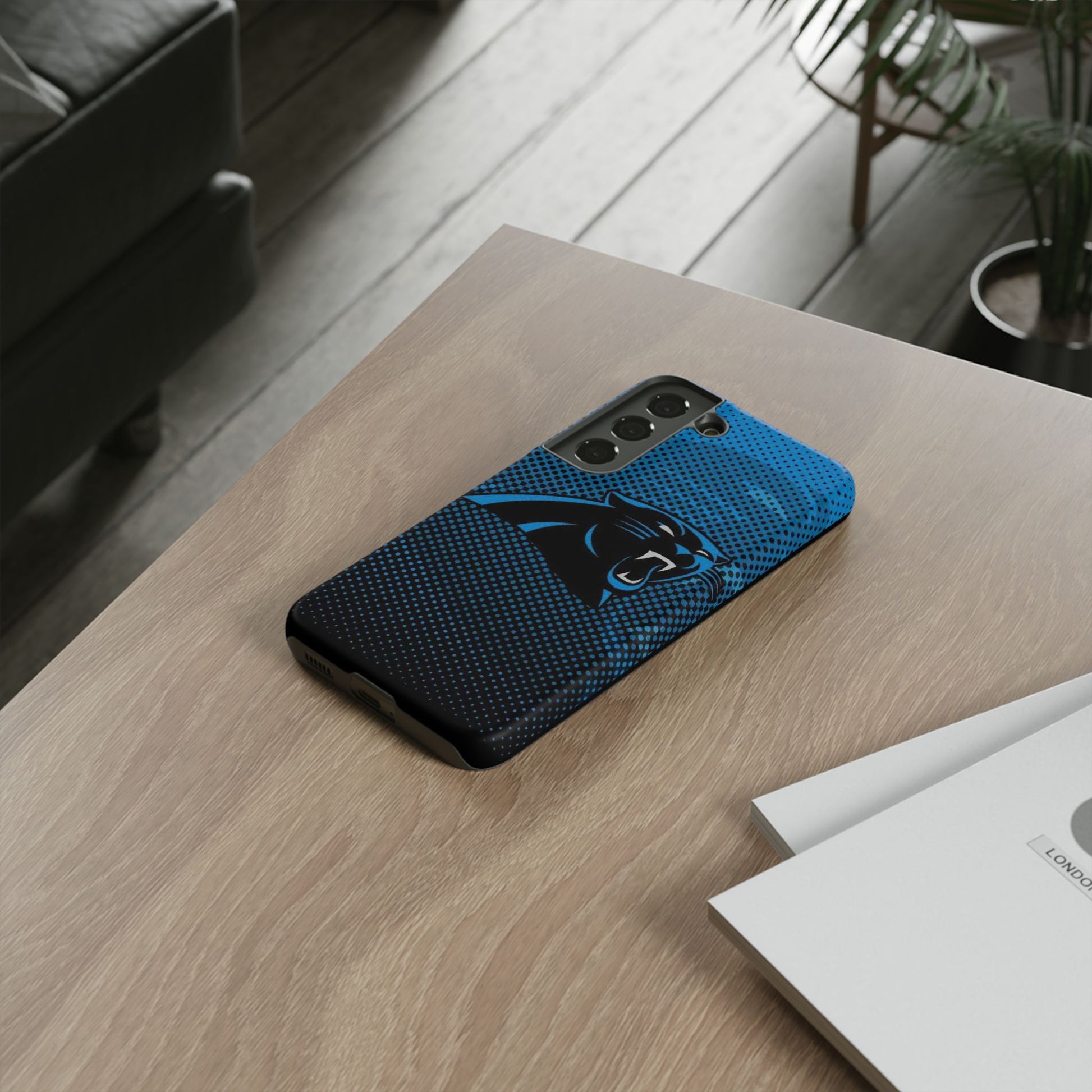Carolina Panthers Football Logo Tough Cases for iPhones, Samsung, and Pixel